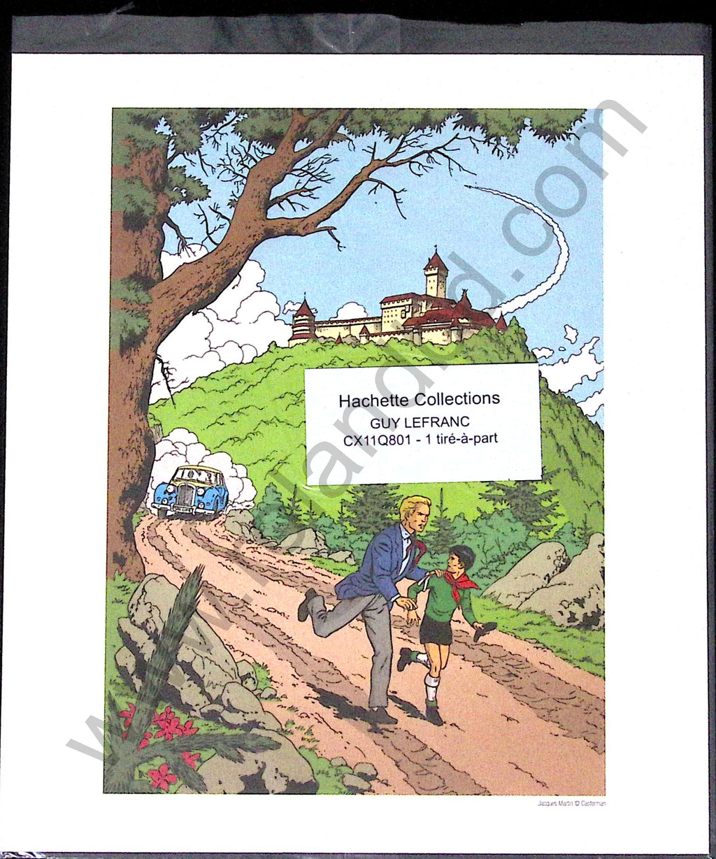 Bd - Lefranc - La collection - Tome 1 - La grande menace - Jacques Martin - RE - 2019 - TTBE - Hachette