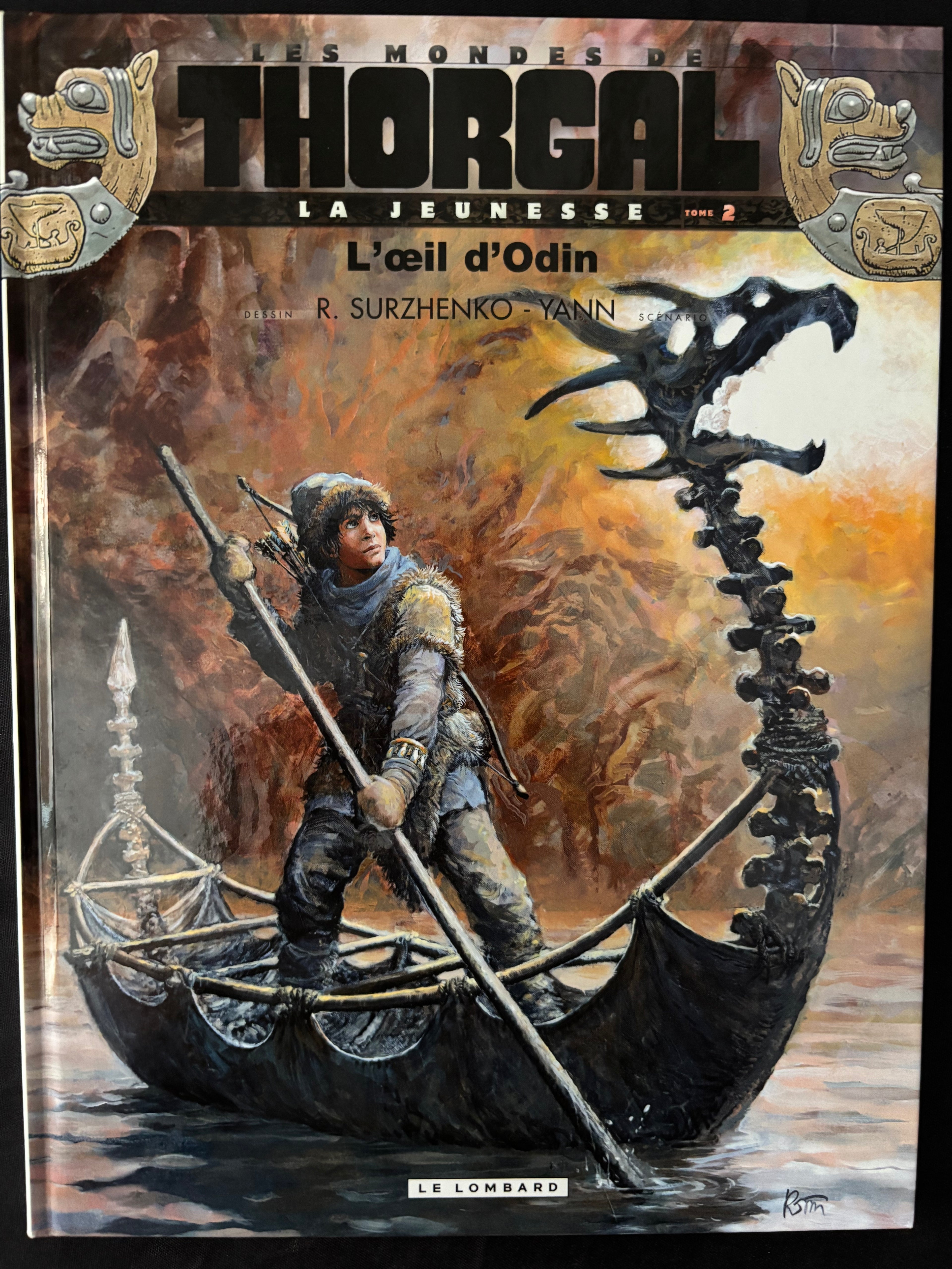 Bd - Les mondes de Thorgal - la jeunesse - L'œil d'Odin - Surzhenko - EO - 2014 - TTBE - Le Lombard