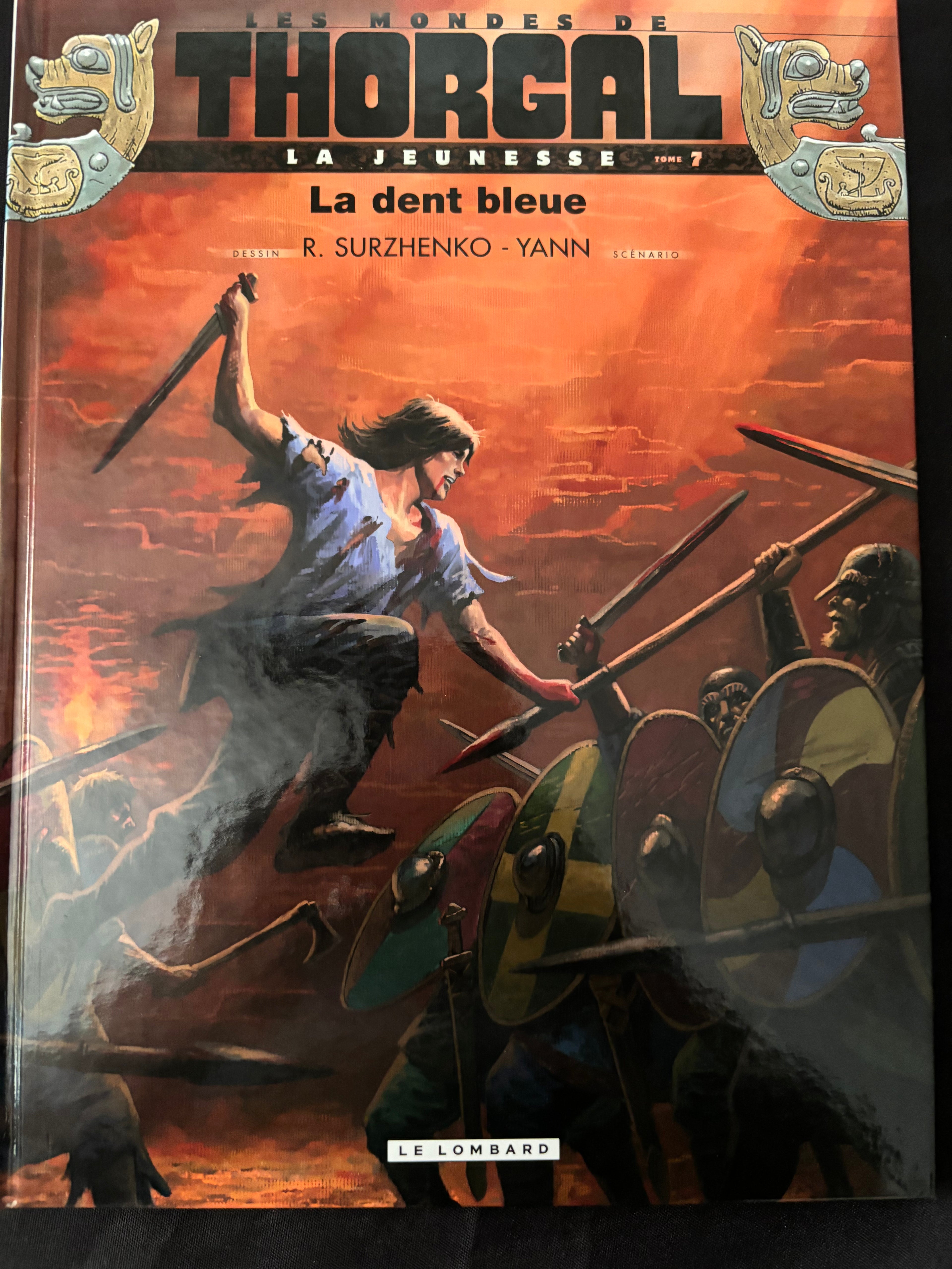 Bd - Les mondes de Thorgal - la jeunesse - La dent bleue - Surzhenko - EO - 2019 - TTBE - Le Lombard