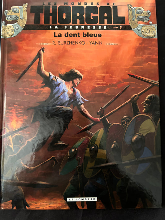 Bd - Les mondes de Thorgal - la jeunesse - La dent bleue - Surzhenko - EO - 2019 - TTBE - Le Lombard