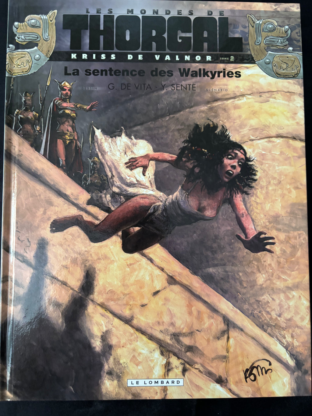 Bd - Kriss de Valnor - La sentence des Walkyries - De Vita - EO - 2012 - TTBE - Le Lombard