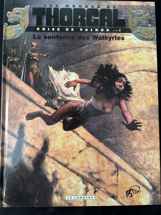 Bd - Kriss de Valnor - La sentence des Walkyries - De Vita - EO - 2012 - TTBE - Le Lombard