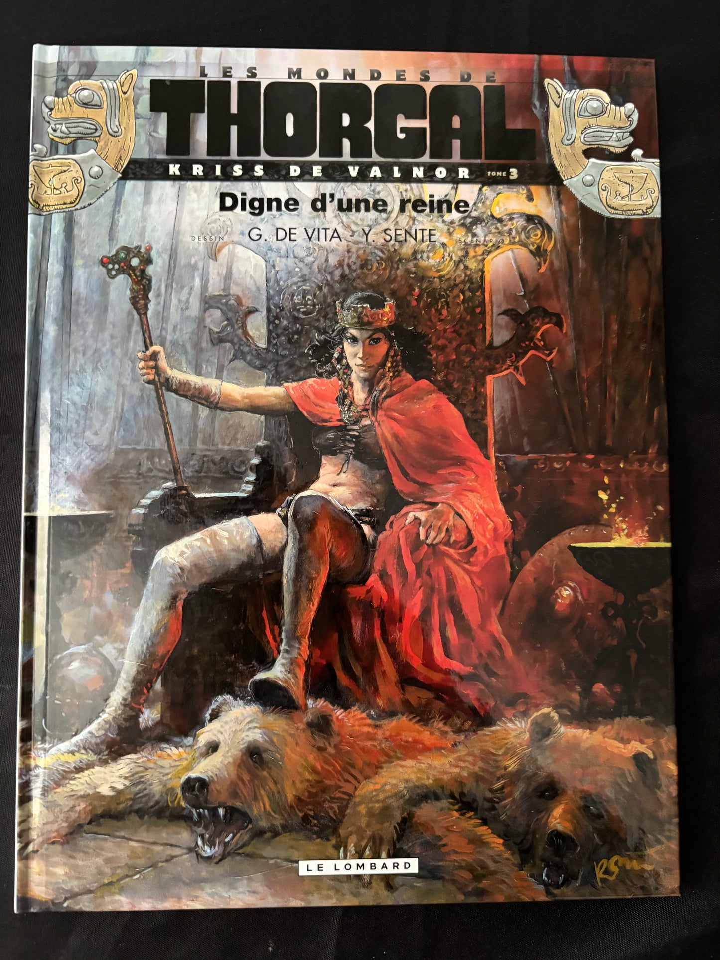 Bd - Kriss de Valnor - Digne d'une reine - De Vita - EO - 2012 - TTBE - Le Lombard