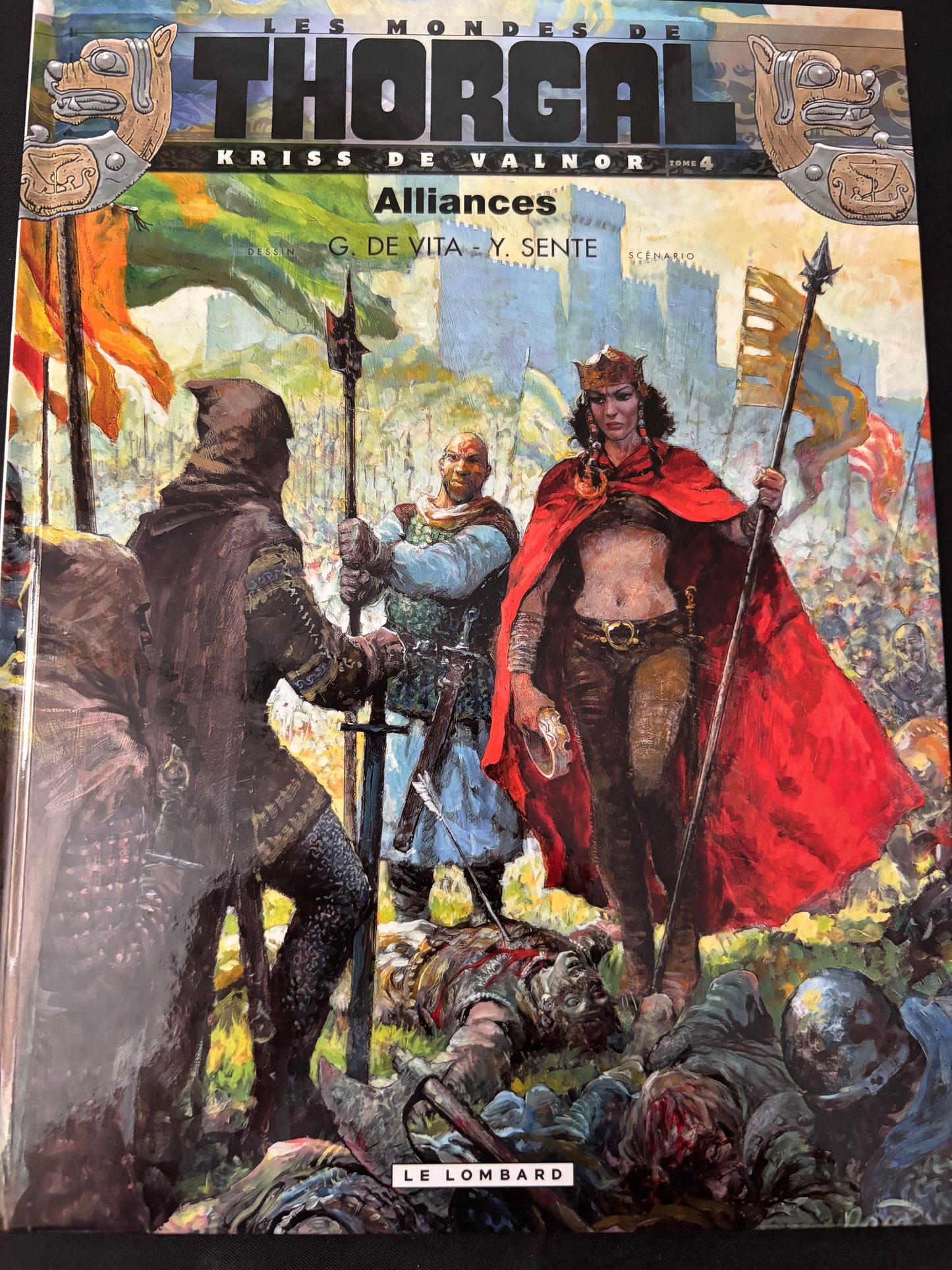 Bd - Kriss de Valnor - Alliances - De Vita - EO - 2013 - TTBE - Le Lombard