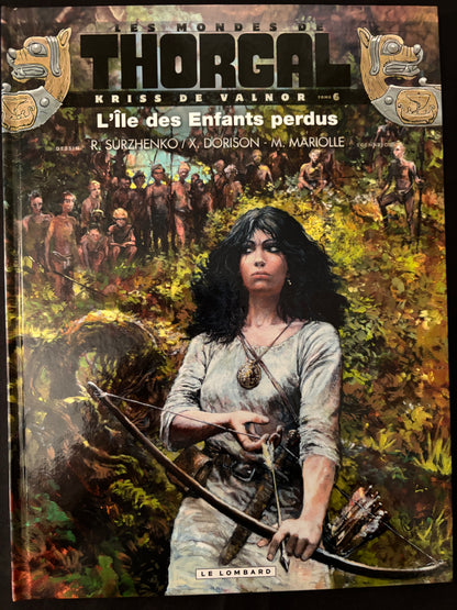 Bd - Kriss de Valnor - L'île des enfants perdus - Surzhenko - EO - 2015 - TTBE - Le Lombard