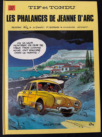 Bd - Tif et Tondu - Les phalanges de Jeanne D'Arc - Will - EO - 1988 - TTBE - Dupuis