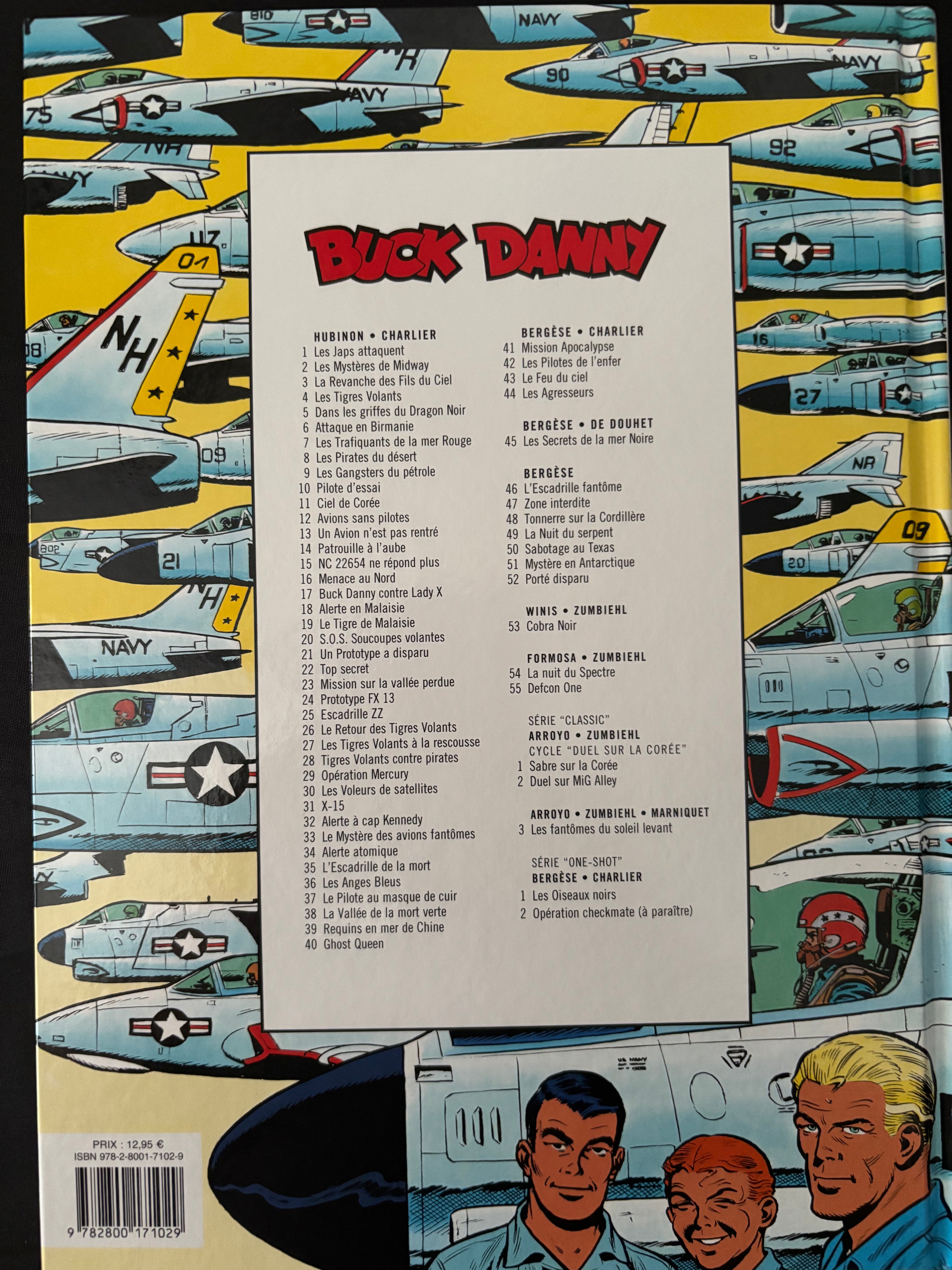 Bd - Buck Danny - Les oiseaux noirs 1/2 - Bergése - EO - 2017 - TTBE - Dupuis