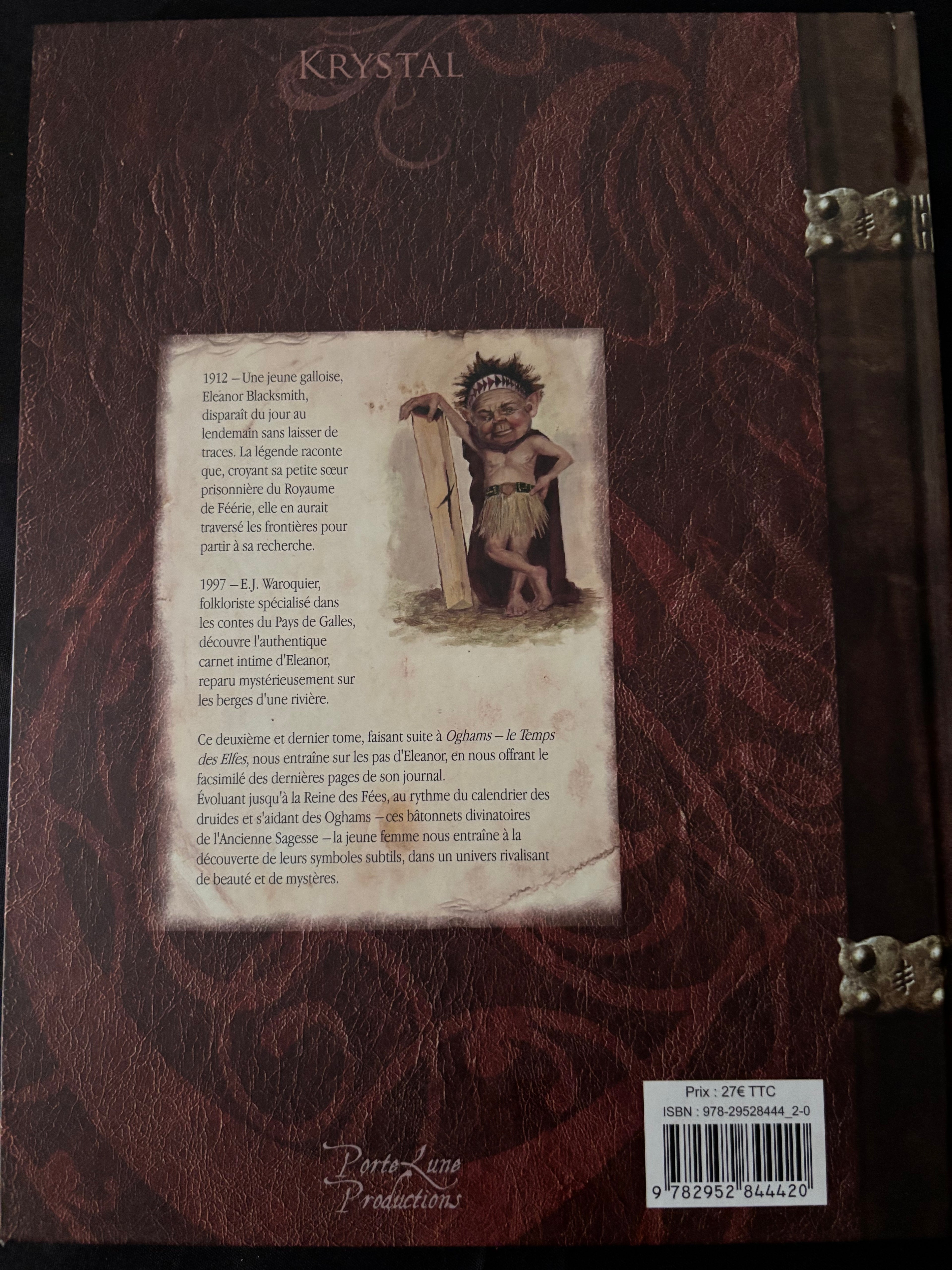 Bd dédicacée - Oghams - Les portes d'or - Camprubi - EO - 2013 - TTBE - PorteLune