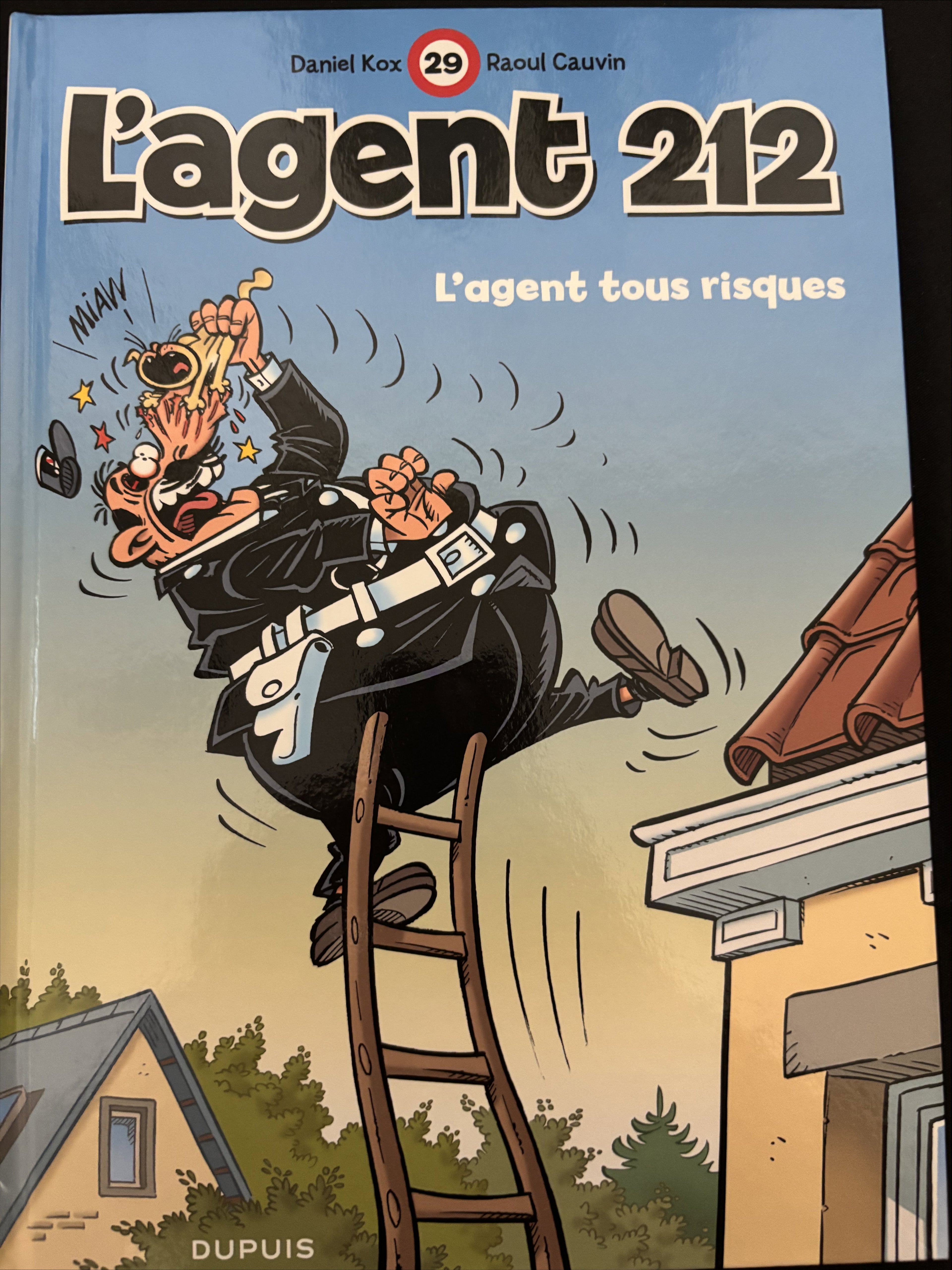 Bd dédicacée - Agent 212 - L'agent tous risques - Tome 29 - Kox et Daniel - EO - 2016 - TTBE - Dupuis