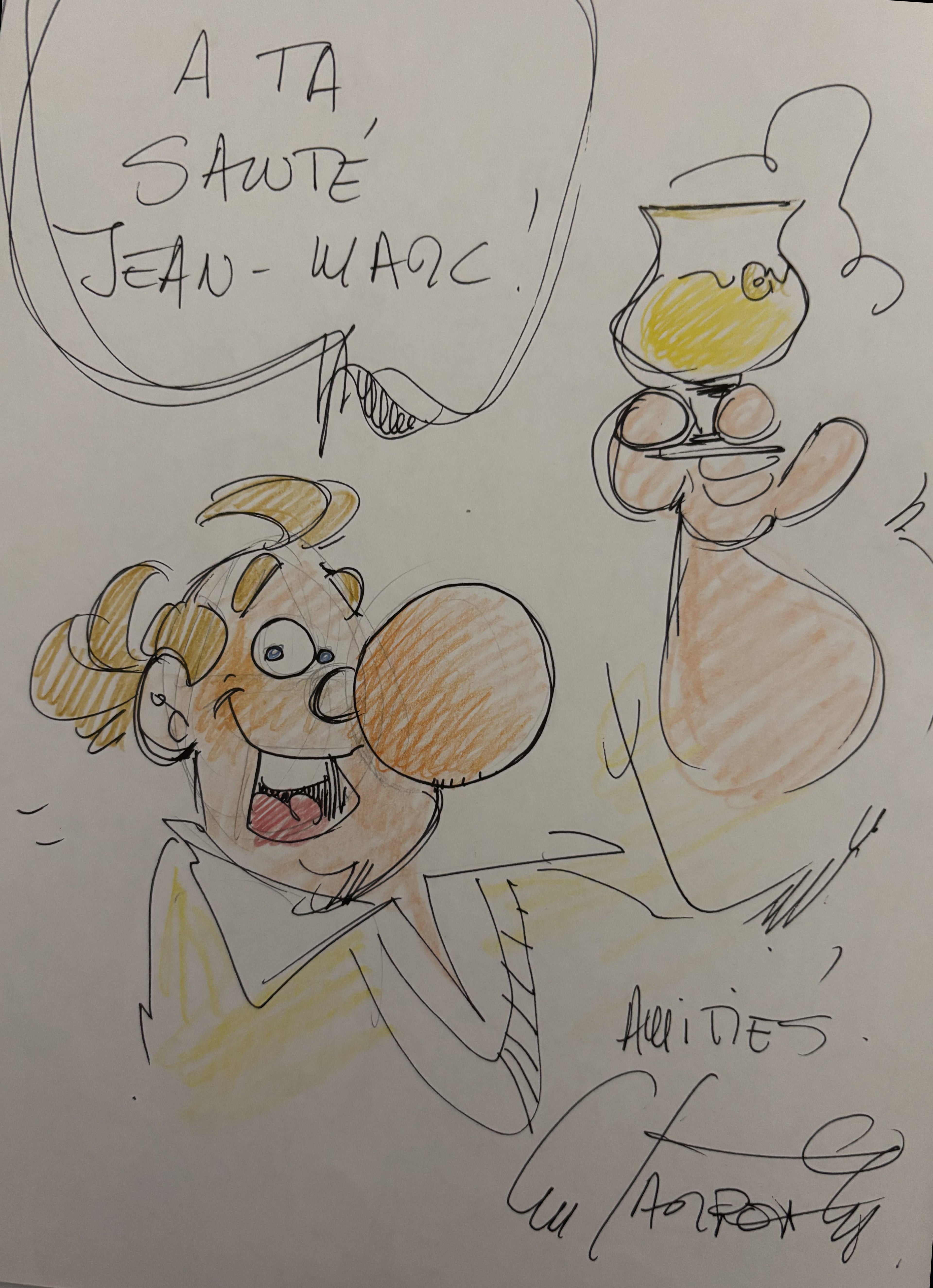 Bd dédicacée - Du coté de chez Poje - Qu'importe le flocon pourvu qu'on ait l'ivresse - Tome 17 - Carpentier - EO - 2006 - TTBE - Dupuis