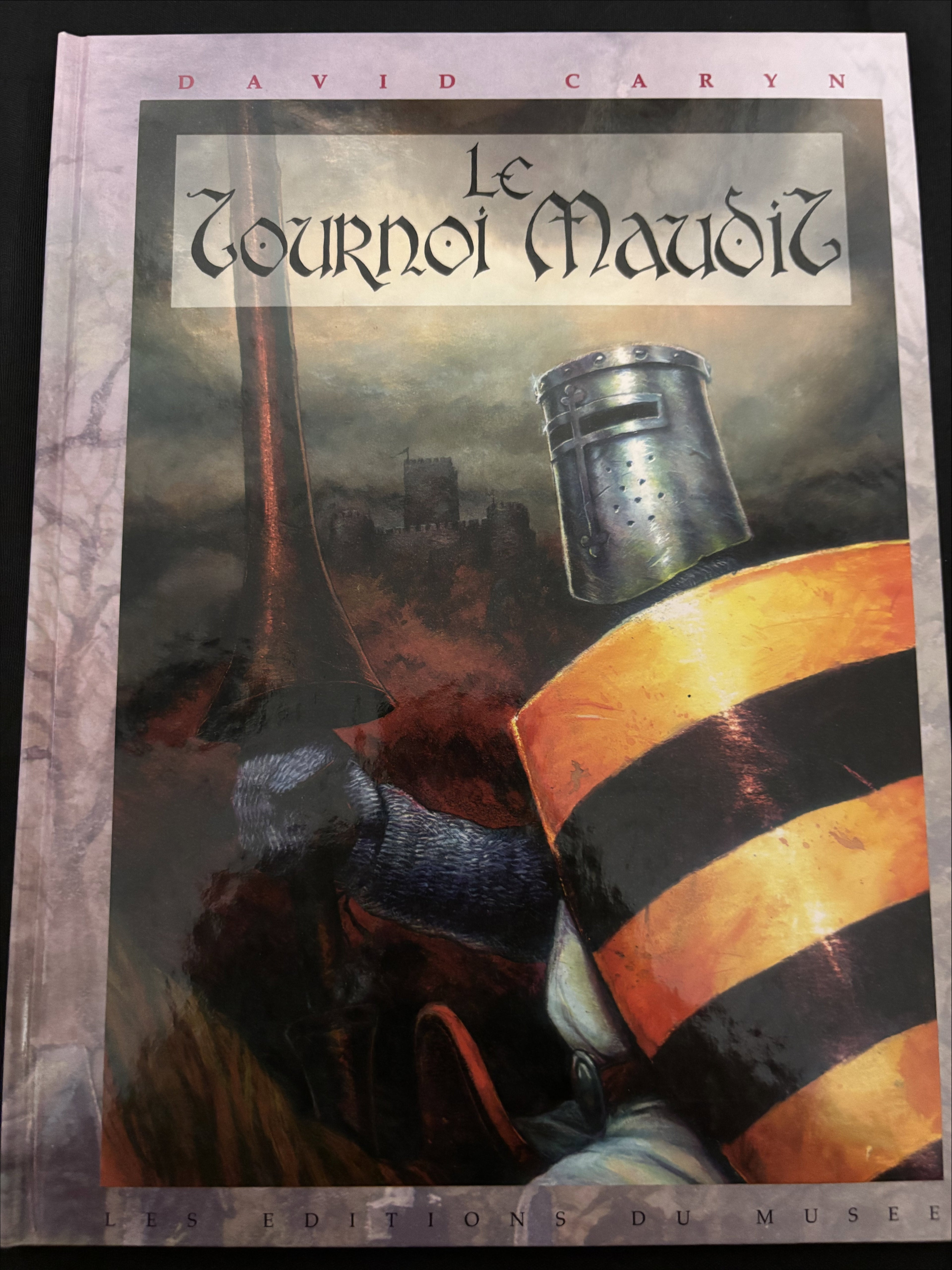 Bd dédicacée - Le tournoi maudit - Le tournoi maudit - David Caryn - RE - 1998- TTBE - Les éditions du musée