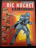Bd dédicacée - Ric Hochet - K.O en 9 rounds - Tibet - EO - 1980- EM - Lombard
