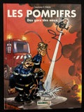 Bd dédicacée - Les pompiers - Des gars des eaux - Tome 1 - Stédo - EO - 2003 - TTBE- Bamboo