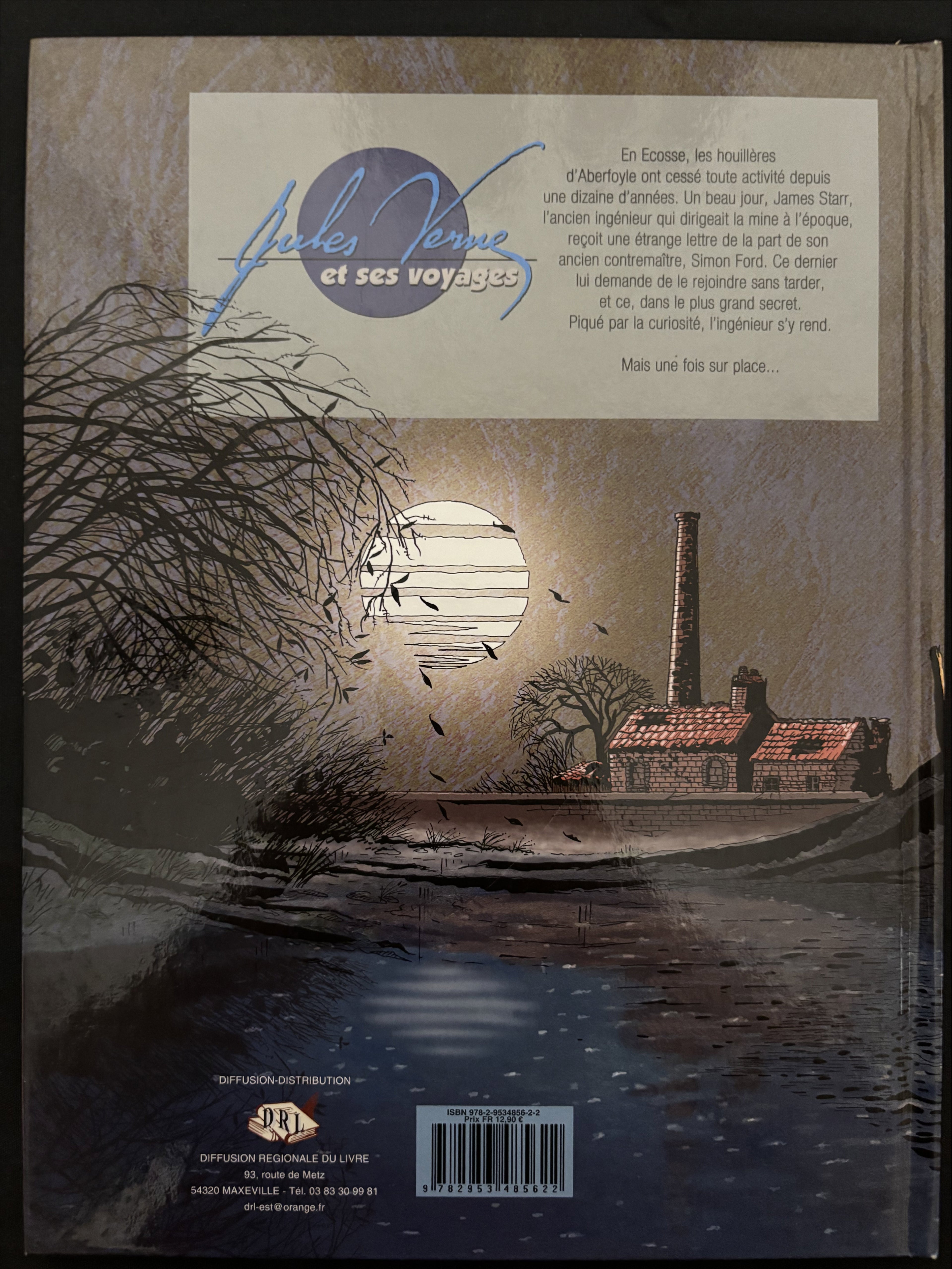 Bd dédicacée - Jules Vernes et ses voyages - Les indes noires -  Marc Jakubowski et Eric Rückstühl- EO - 2013 - TTBE - Le Sphinx Des Glaces