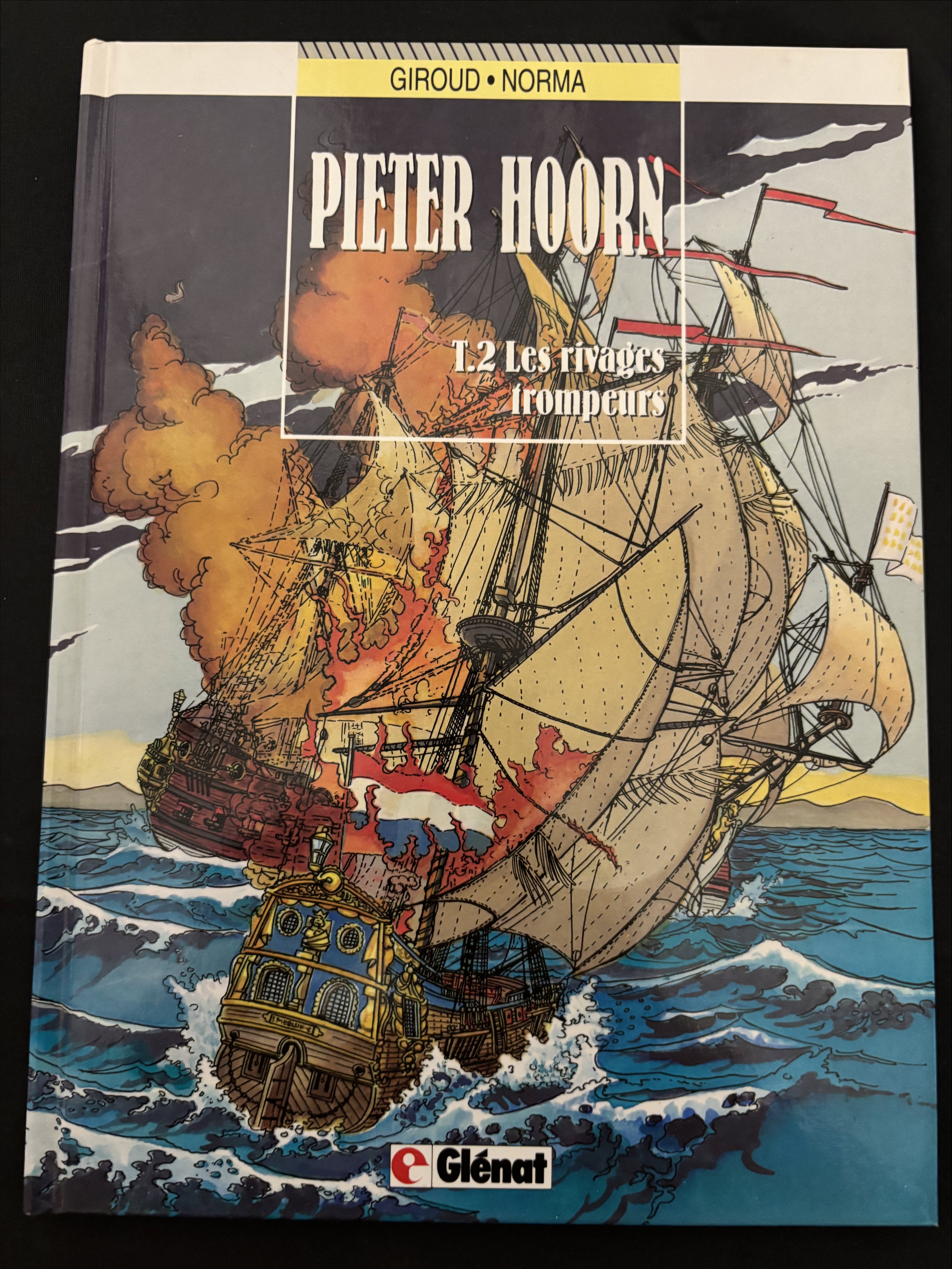 Bd dédicacée - Peter Hoorn - Les rivages trompeurs - Tome 2 - Norma - EO - 1992 - TTBE - Glénat