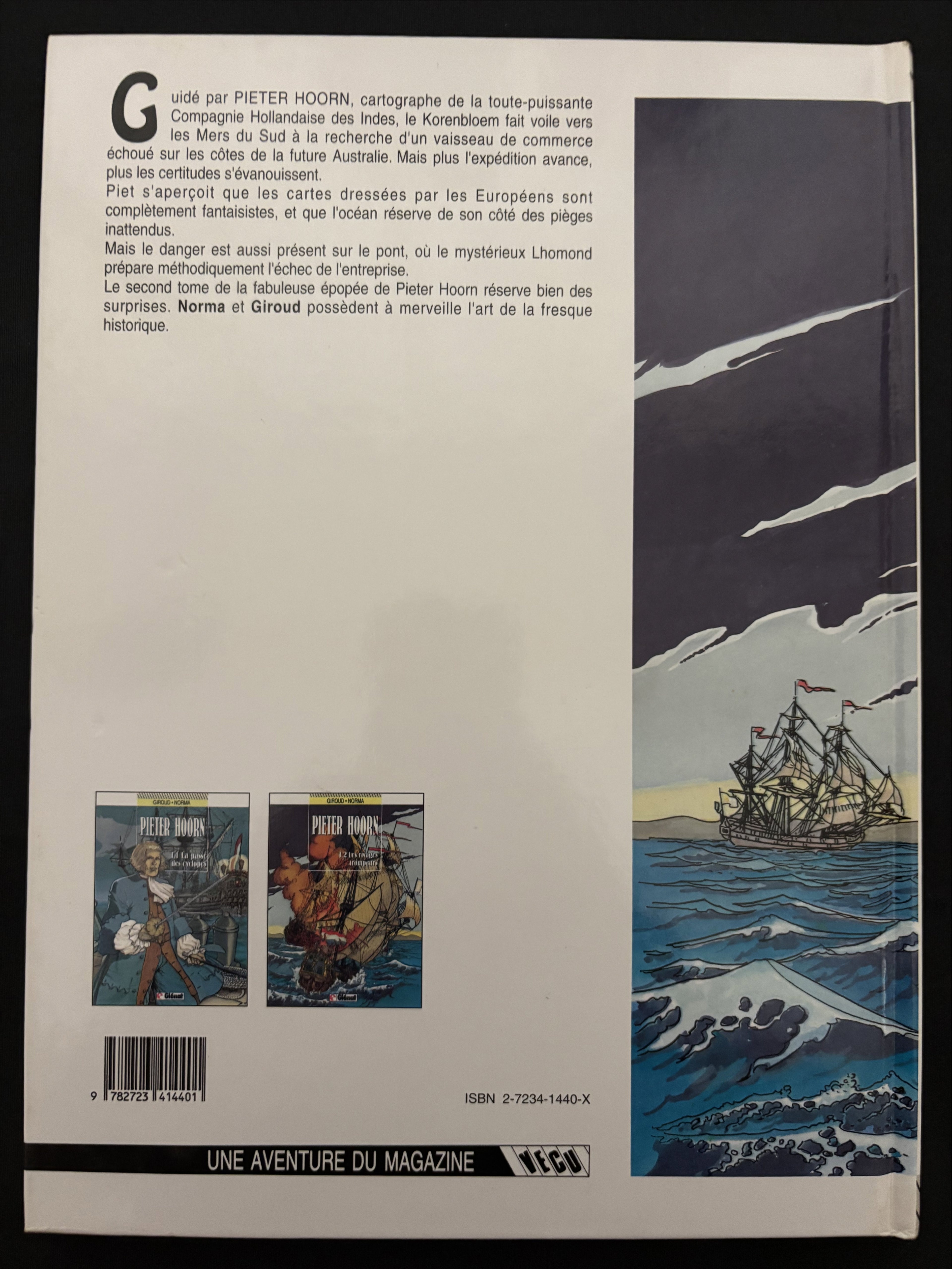 Bd dédicacée - Peter Hoorn - Les rivages trompeurs - Tome 2 - Norma - EO - 1992 - TTBE - Glénat