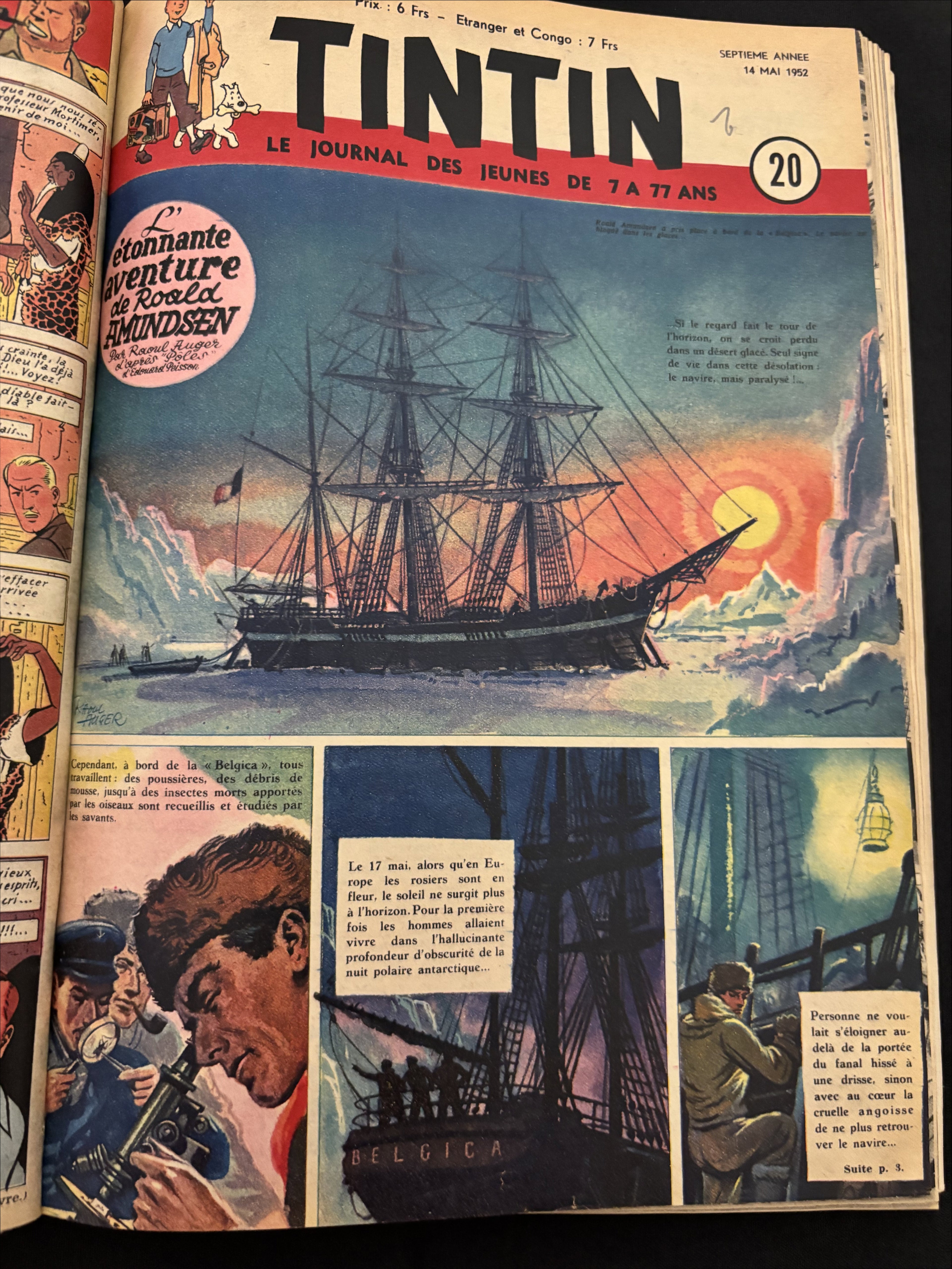 Bd - Le journal de Tintin- Numéro 18 - EO - 1963 - TTBE - Lombard
