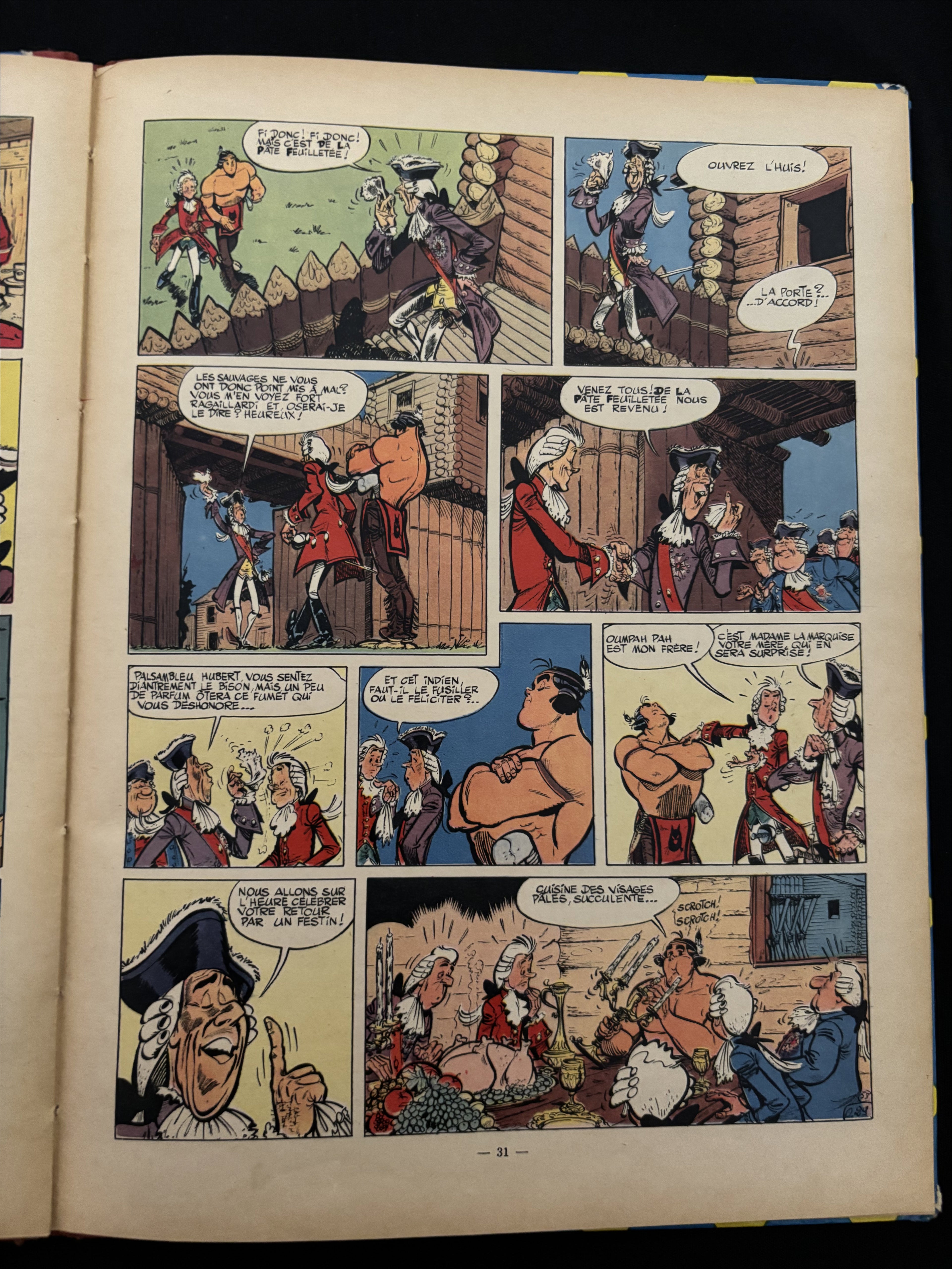 Bd - Oumpah pah le peau rouge - Goscinny et Uderzo - EO - 1961 - BE - Lombard