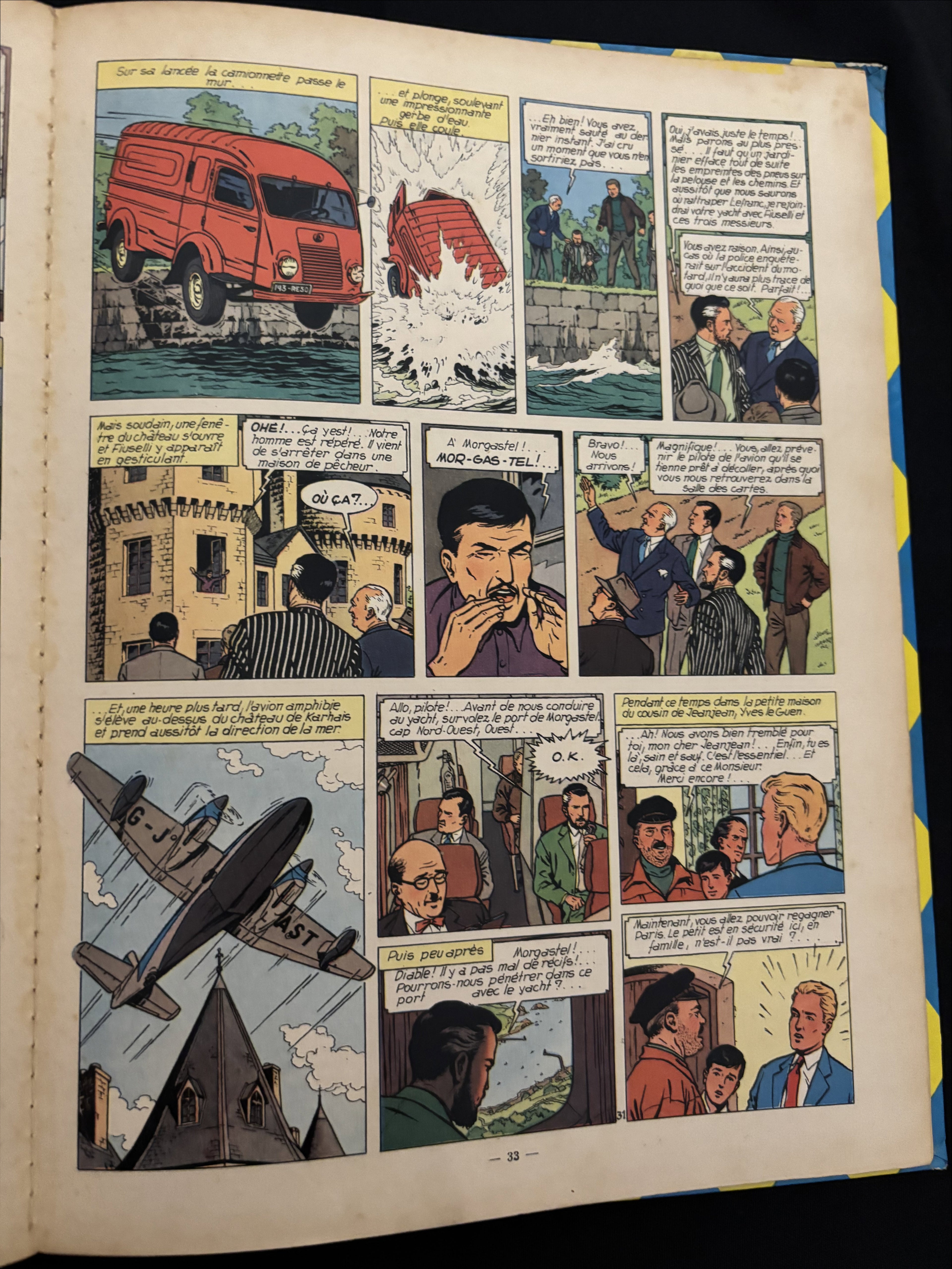 Bd - Lefranc- L'ouragan de feu - Jacques Martin - EO - 1961 - TTBE - Lombard