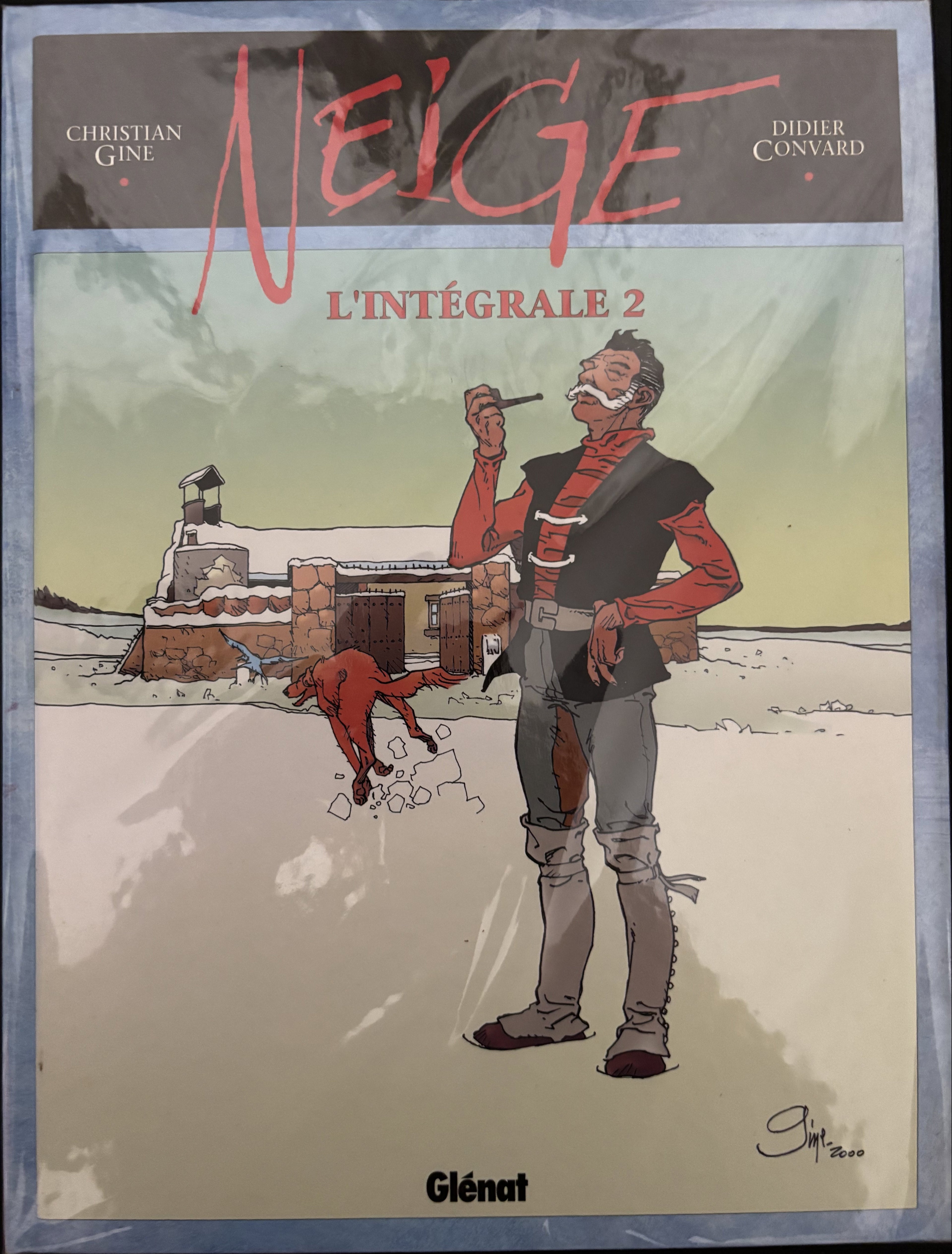 Bd - Neige - L'intégrale 2 - Gine- EO - 2000 - TTBE - Glénat