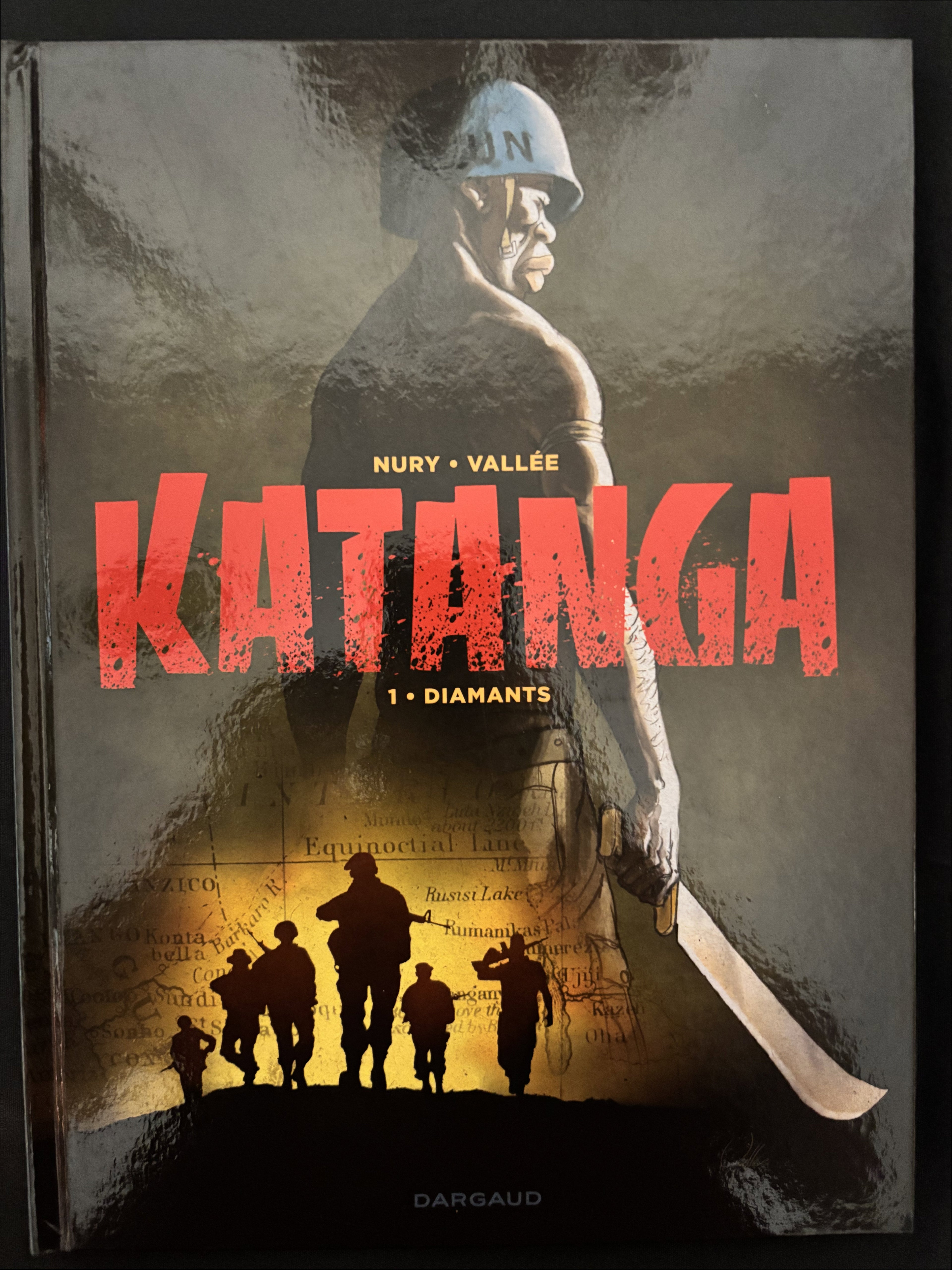 Bd - Katanga - Diamants - Tome 1 - Vallée - EO - 2017 - TTBE - Dargaud