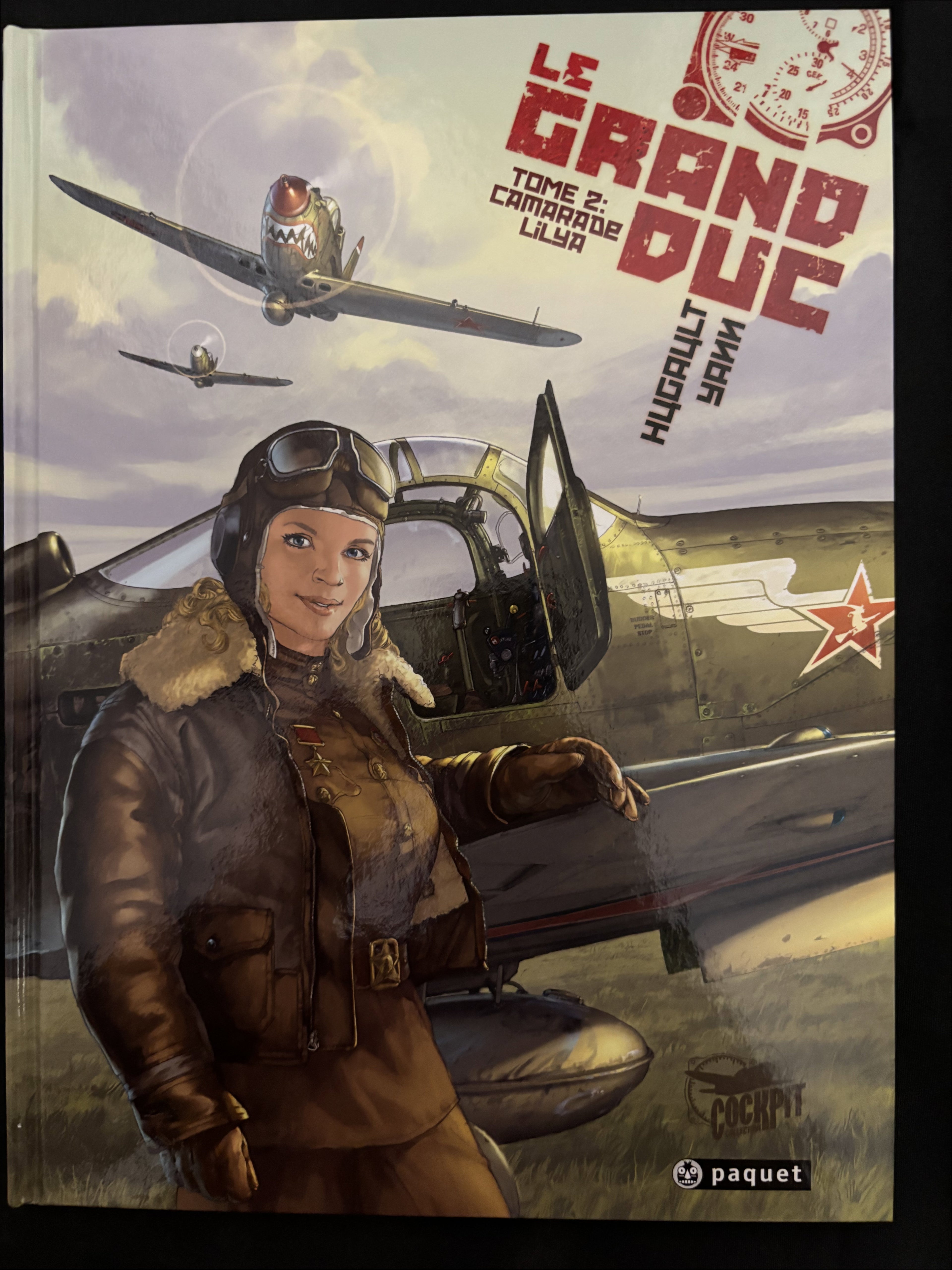Bd - Collection Cockpit - Le grand duc - Camarade Lilya - Tome 2 - Hugault - EO - 2009 - TTBE - Paquet