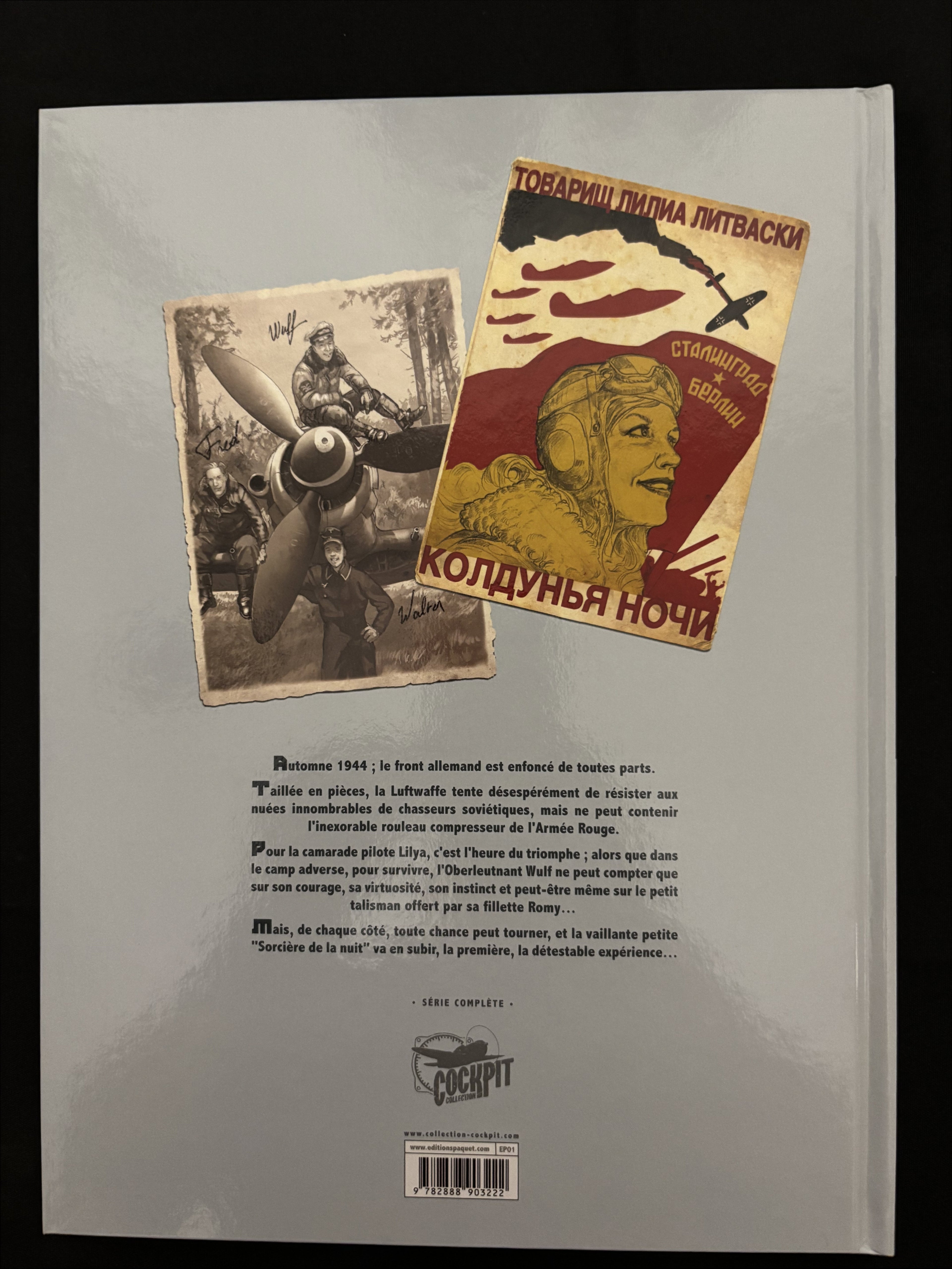 Bd - Collection Cockpit - Le grand duc - Camarade Lilya - Tome 2 - Hugault - EO - 2009 - TTBE - Paquet
