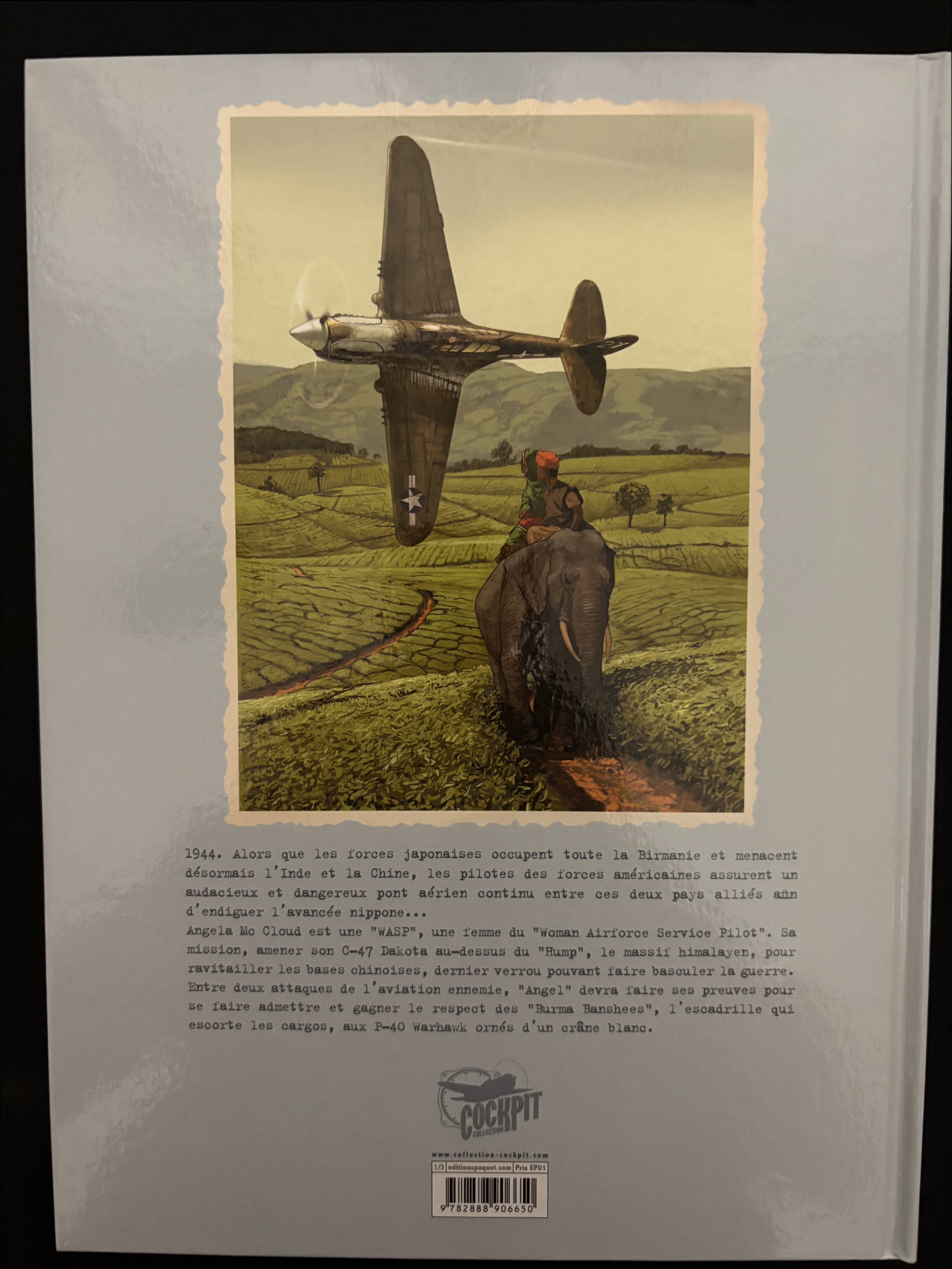 Bd - Collection Cockpit - Angel Wings - Burma Banshees - Tome 1 - Hugault - EO - 2014 - TTBE - Paquet