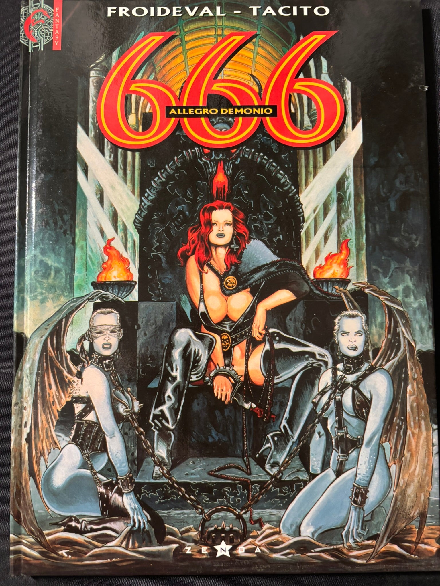 Bd - 666 - Allegro Demonio - Tome 2 - Tacito/Froideval - EO - 1994 - TTBE - Zenda