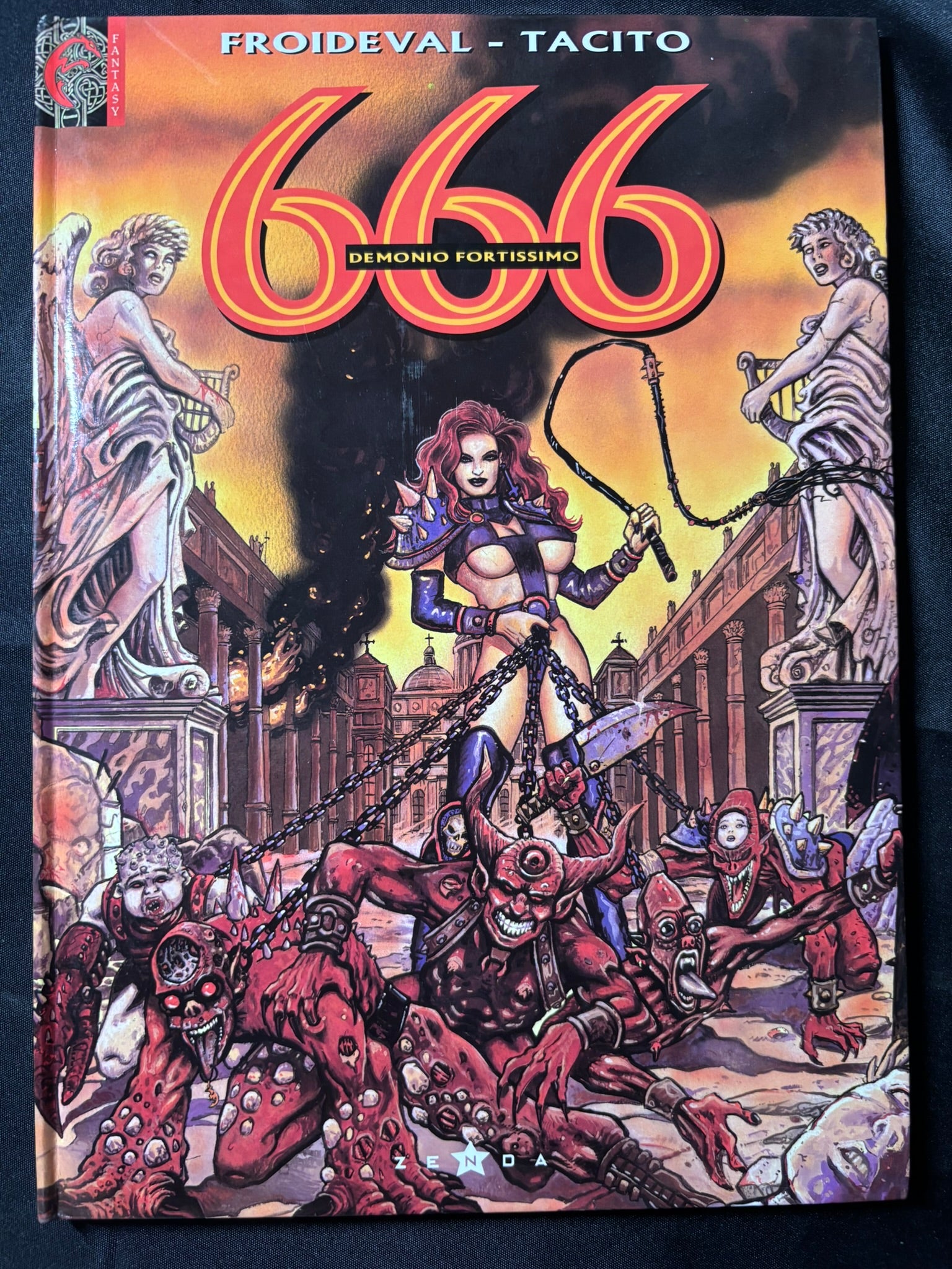Bd - 666 - Demonio Fortissimo - Tome 3 - Tacito/Froideval - EO - 1996 - TTBE - Zenda