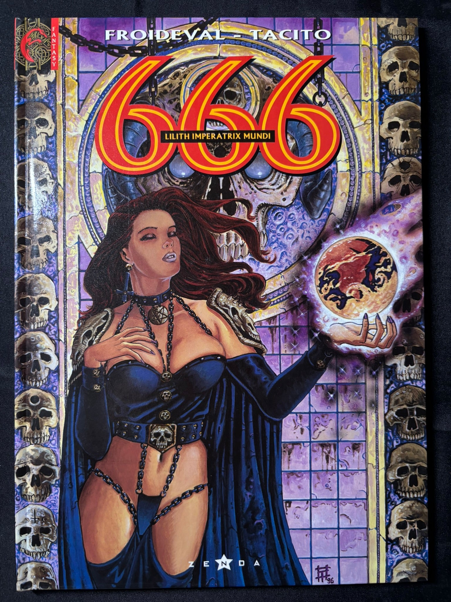 Bd - 666 - Lilith imperatrix mundi - Tome 4 - Tacito/Froideval - EO - 1997 - TTBE - Zenda