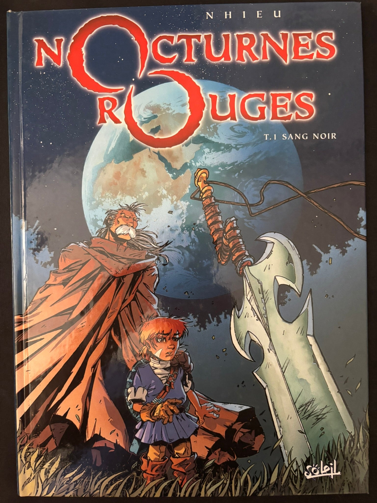 Bd - Nocturnes rouges - Sang noir - Tome 1 - Nhieu - EO - 2001 - TTBE - Soleil Productions