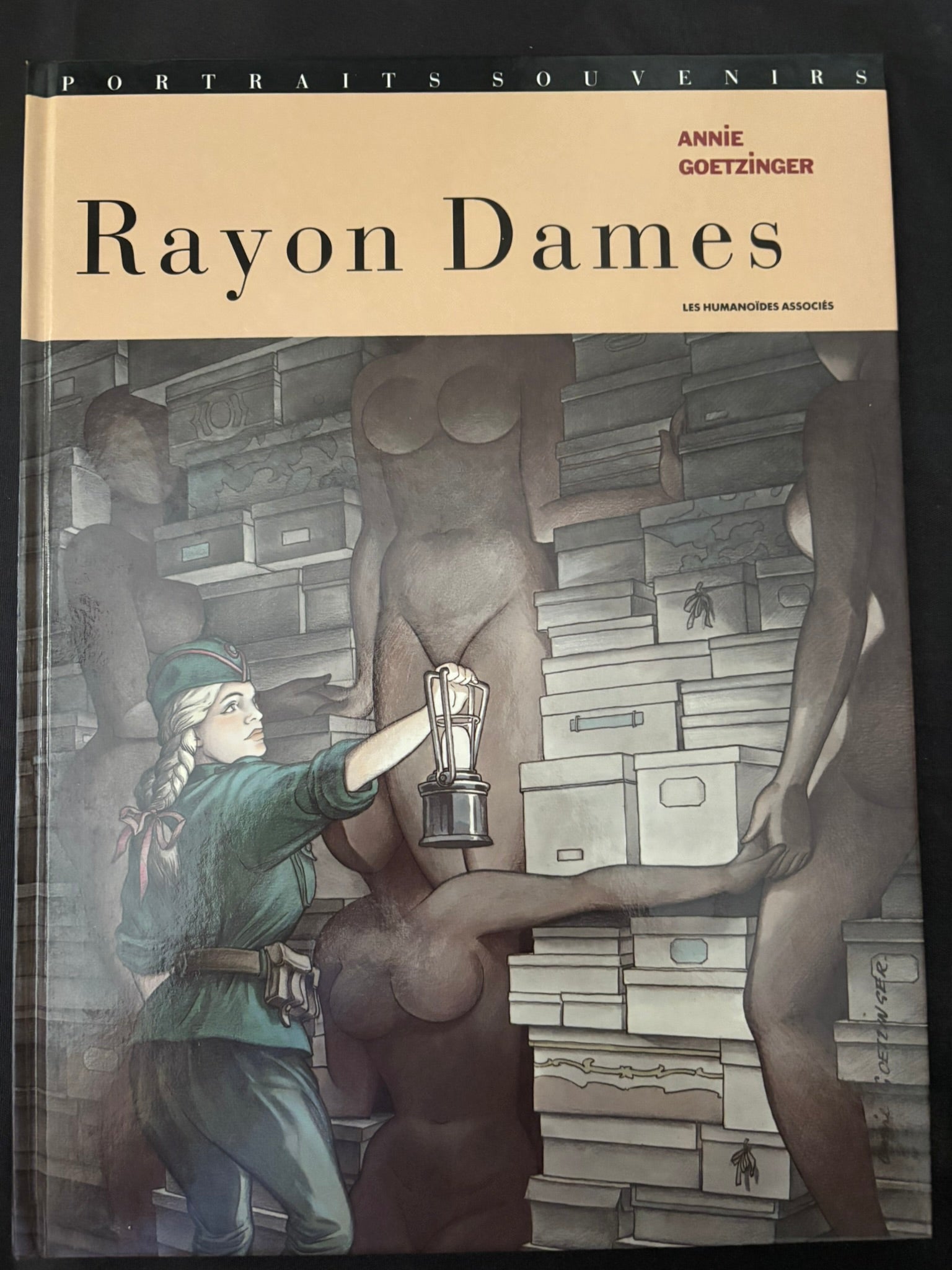 Bd - Portraits souvenirs - Rayon dames - Goetzinger- EO - 1991- TTBE - Les humanoïdes associés