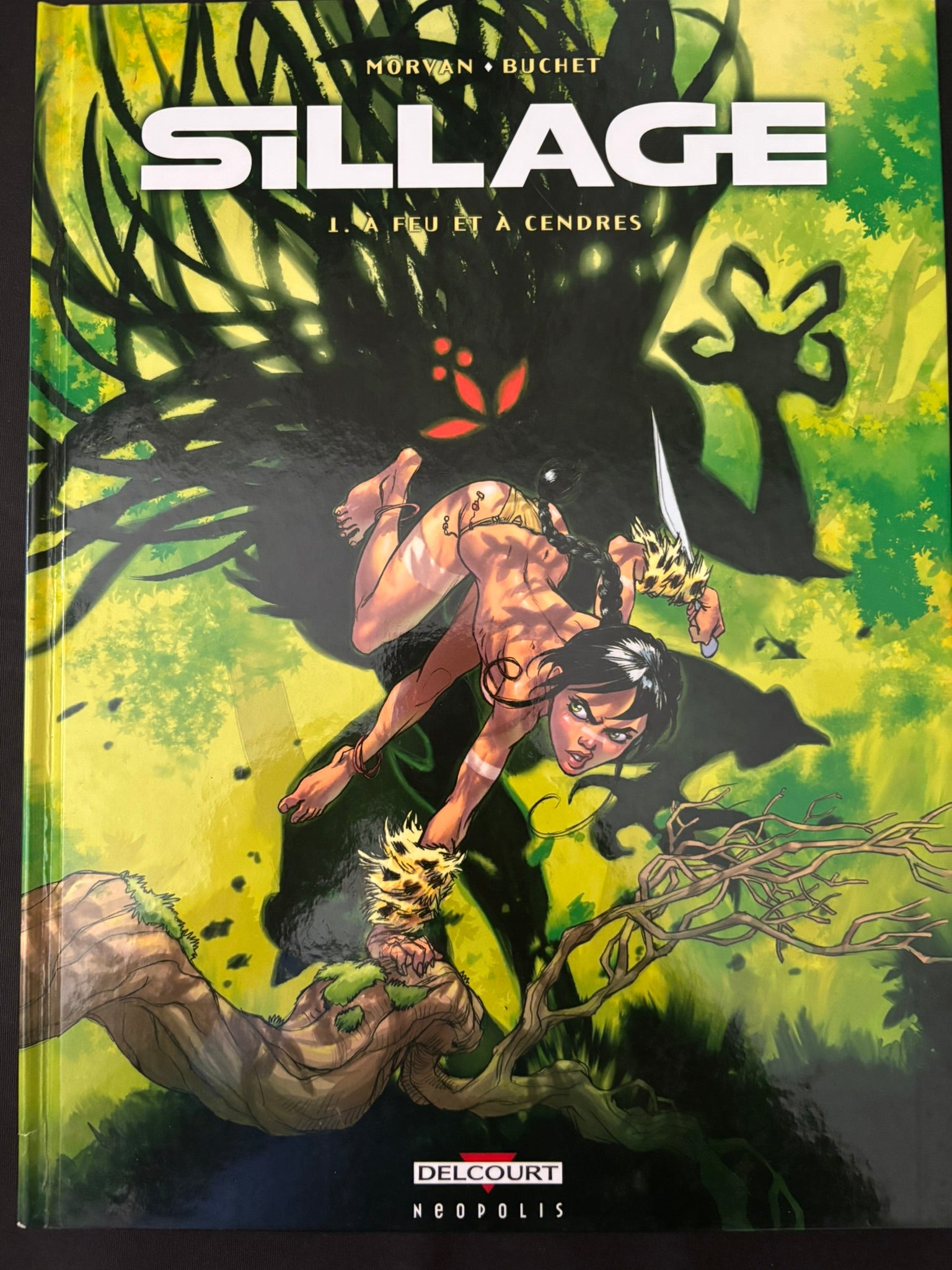 Bd - Sillage - A feu et à cendres - Tome 1 - Buchet - EO - 1998 - TTBE - Delcourt