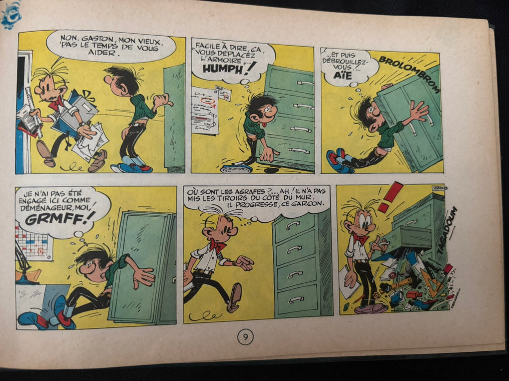 BD  Gaston Lagaffe - Gaffes en gros  - Tome 4 - EO - 1965 - BE- Franquin - Dupuis