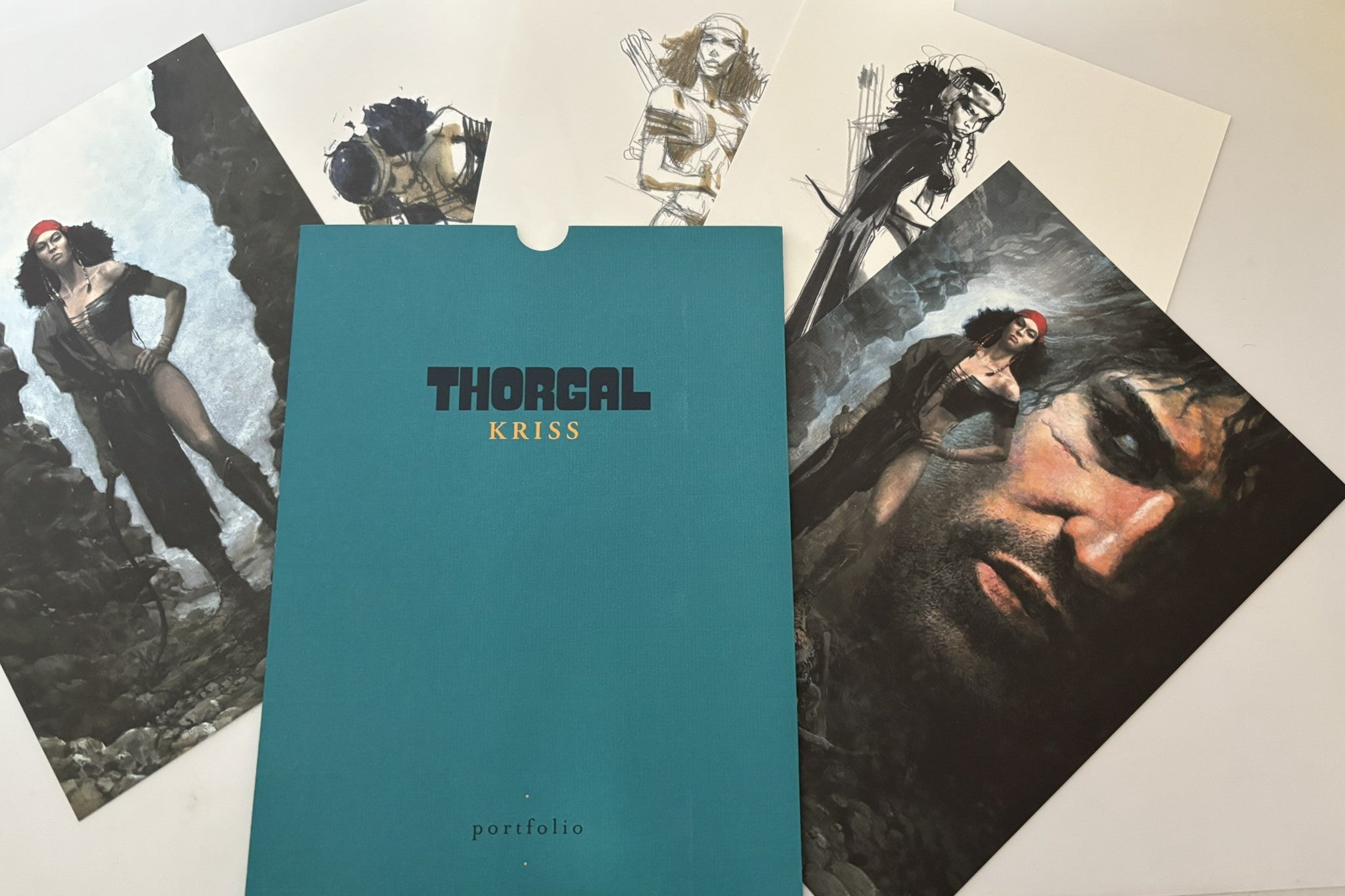 BD  Thorgal  - Portfolio Kriss - EO - TTBE - Rosinski