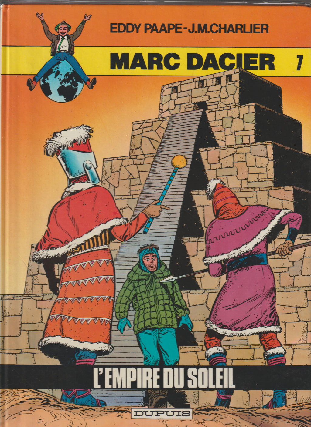 Bd - Marc Dacier - L'empire du soleil - Tome 7 - Paape Eddy - RE - 1984 - TTBE - Dupuis