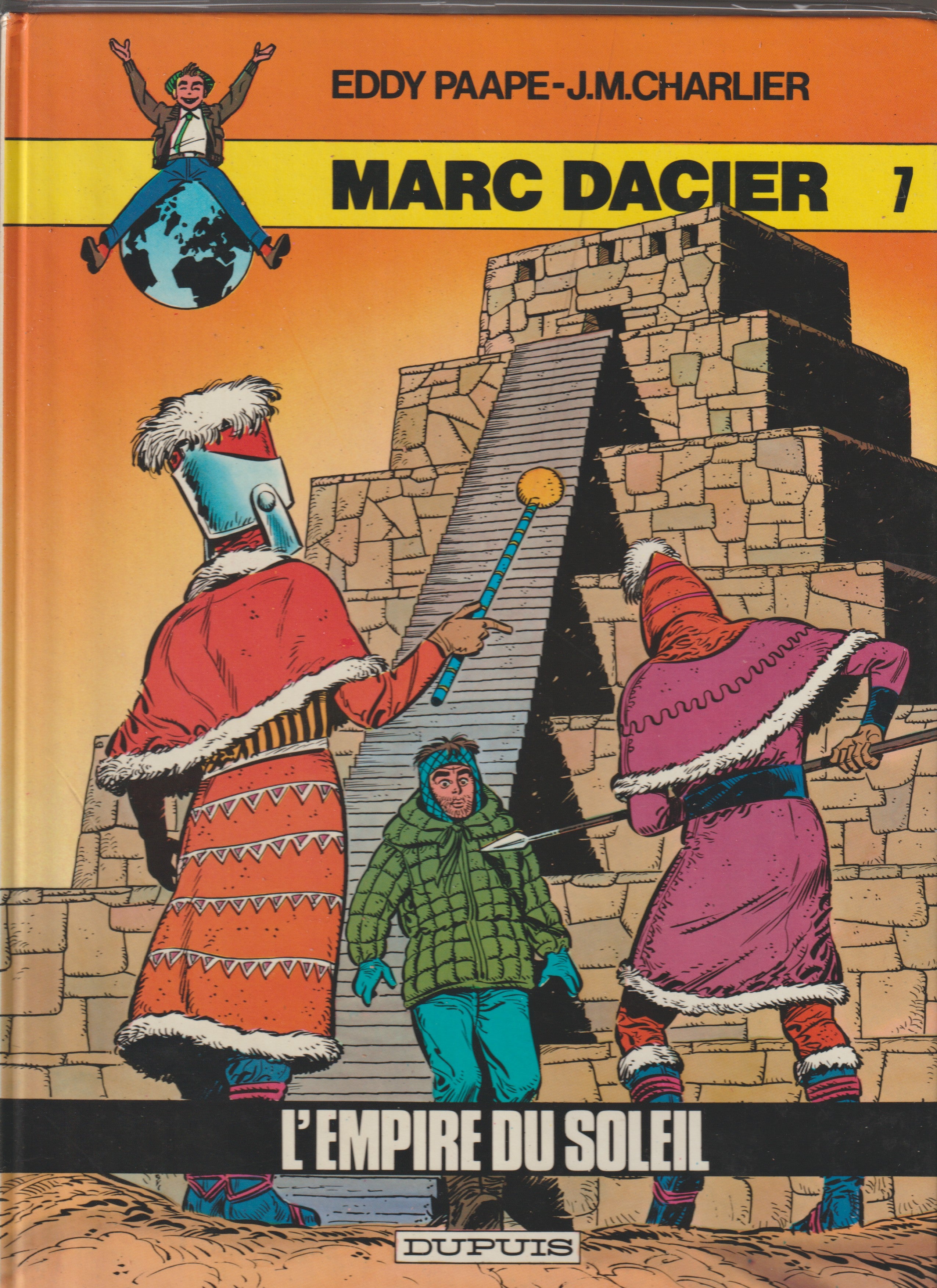 Bd - Marc Dacier - L'empire du soleil - Tome 7 - Paape Eddy - RE - 1984 - TTBE - Dupuis