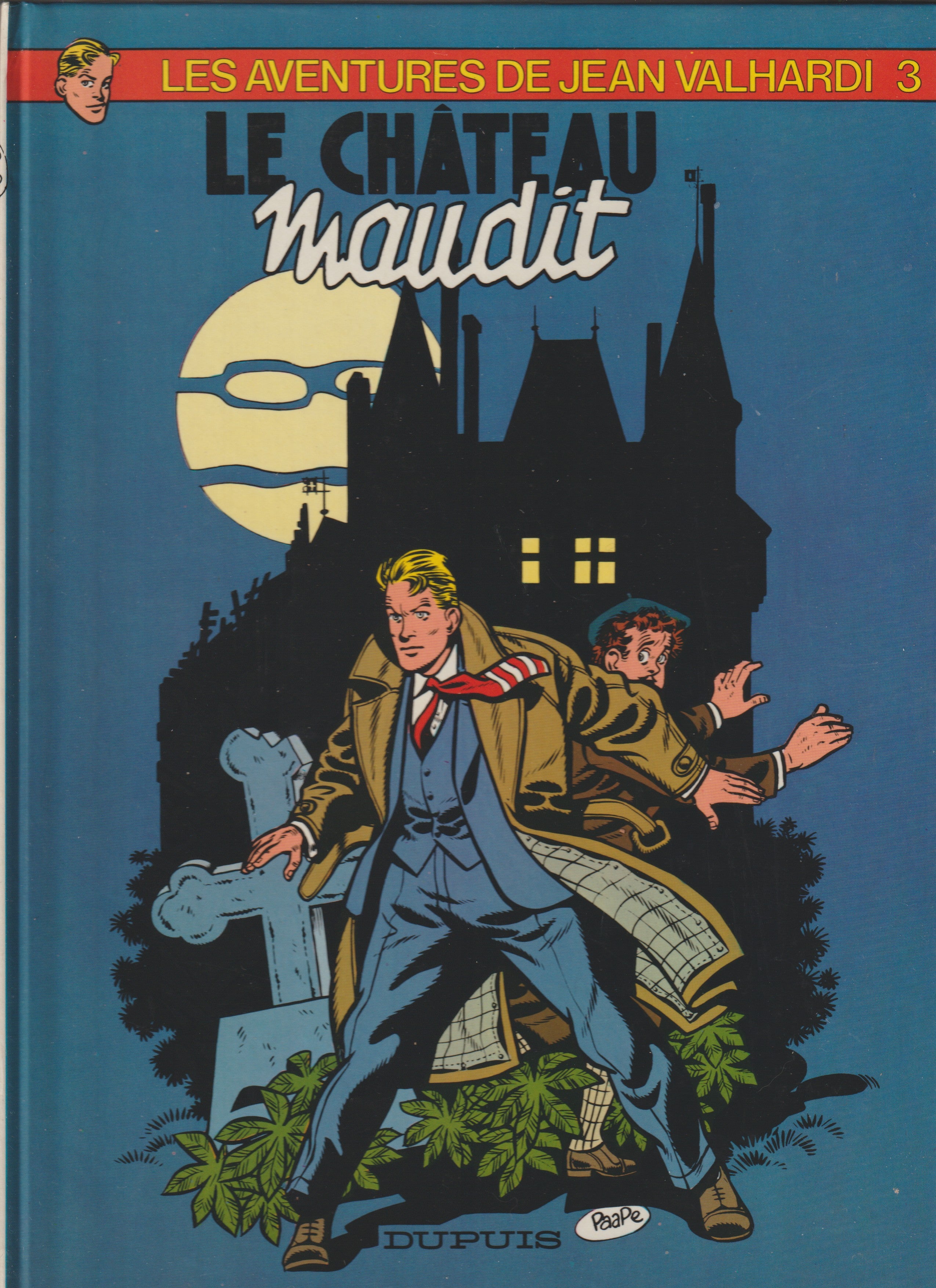 Bd - Les aventures de Jean Valhardi - Le château maudit - Tome 3 - Jijé - RE - 1981 - TTBE - Dupuis