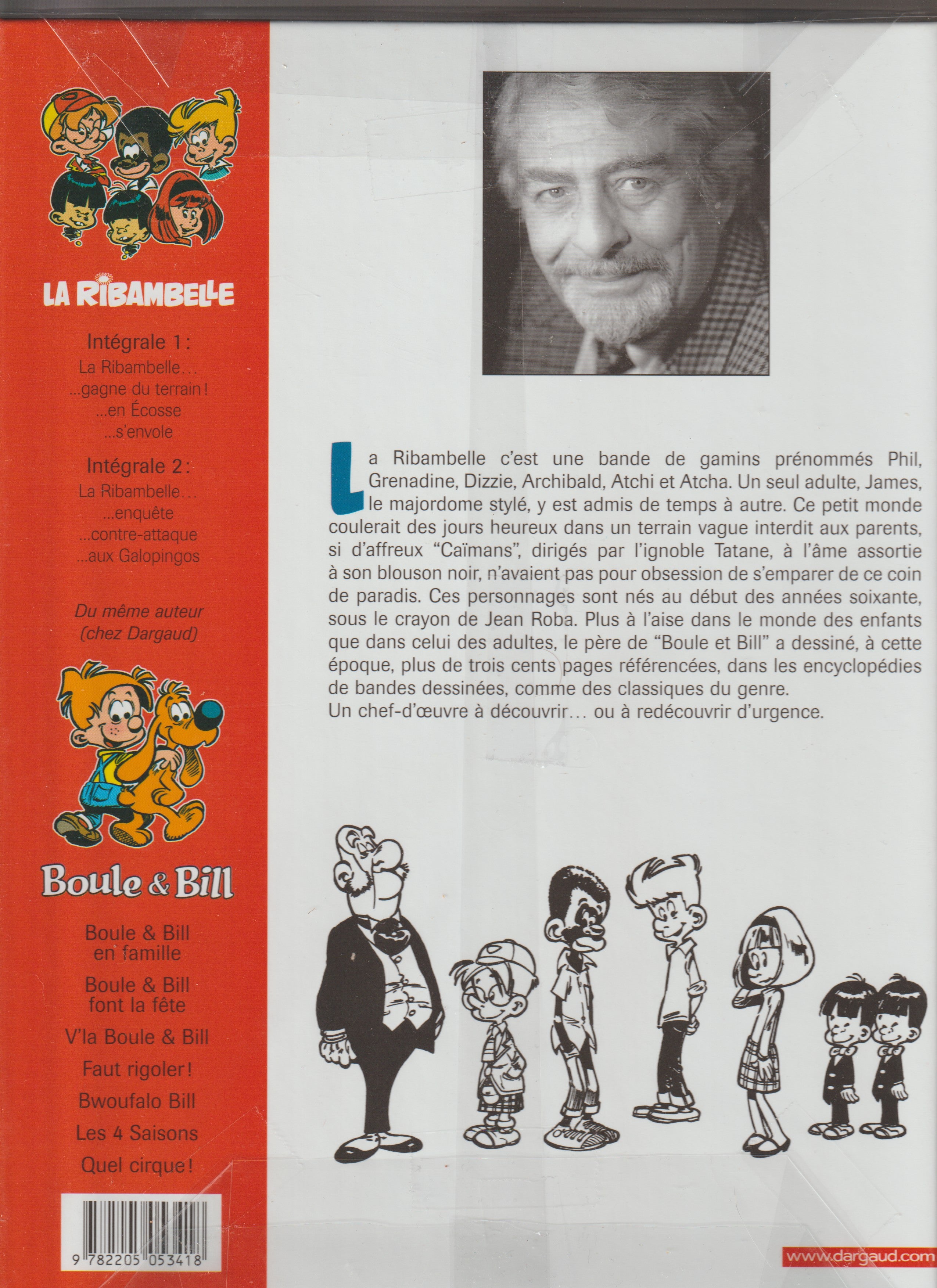 Bd - La ribambelle - L'intégrale - Tome 2 - Roba  - RE - 2003 - TTBE - Dargaud