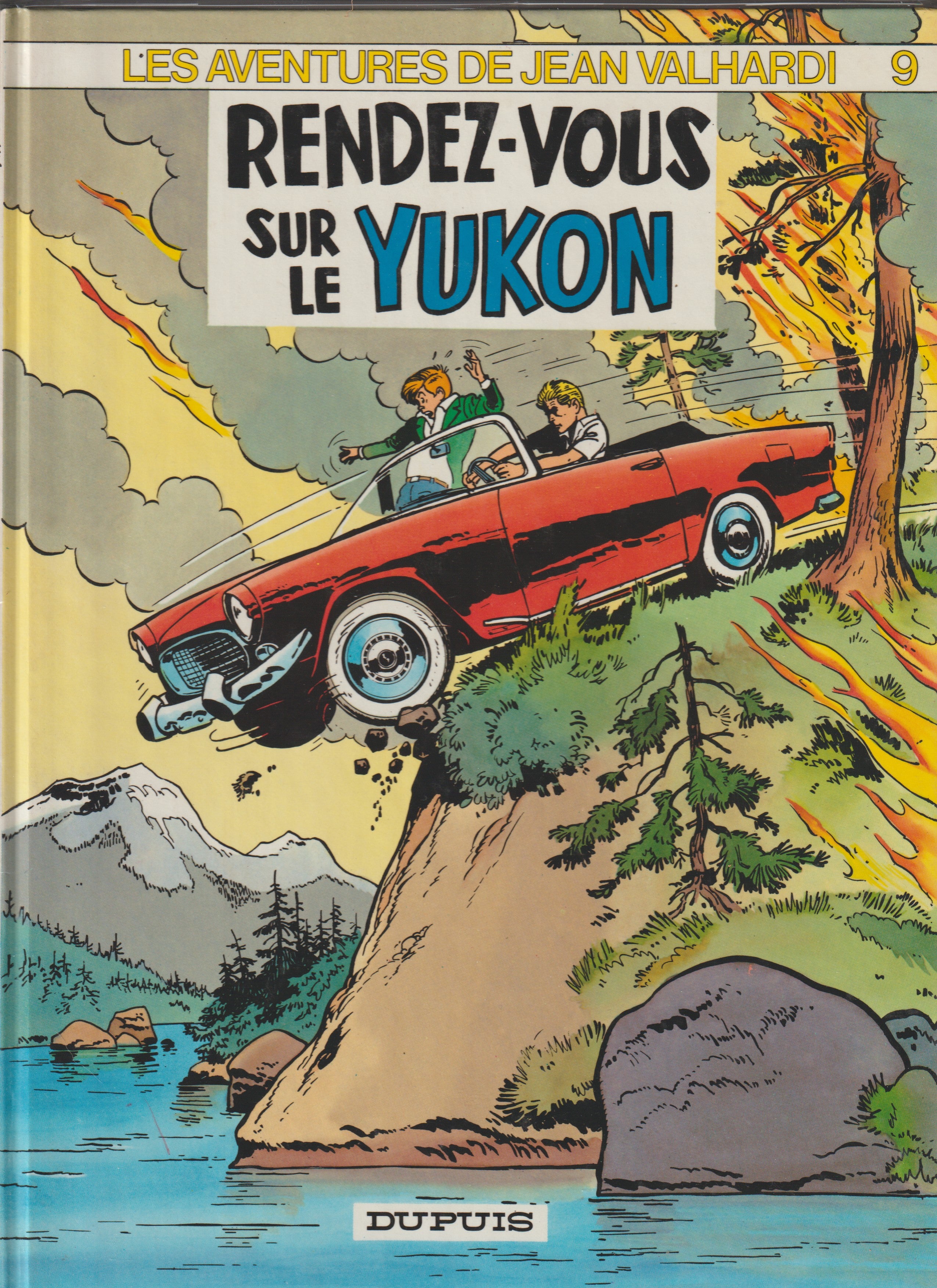 Bd - Les aventures de Jean Valhardi - Rendez-vous sur le Yukon - Tome 9 - Jijé - RE - 1984 - TTBE - Dupuis