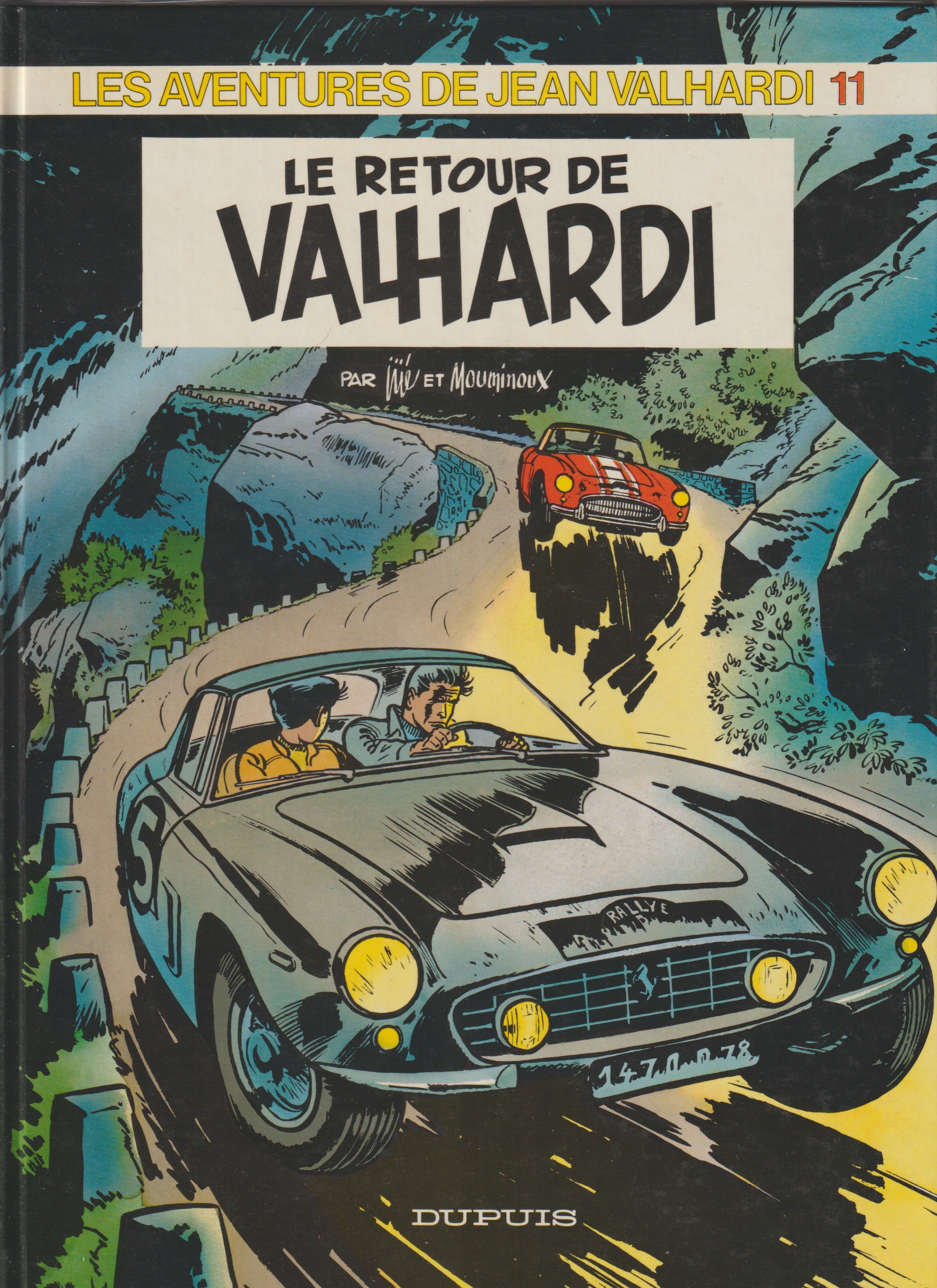 Bd - Les aventures de Jean Valhardi - Le retour de Valhardi - Tome 11 - Jijé - RE - 1985 - TTBE - Dupuis