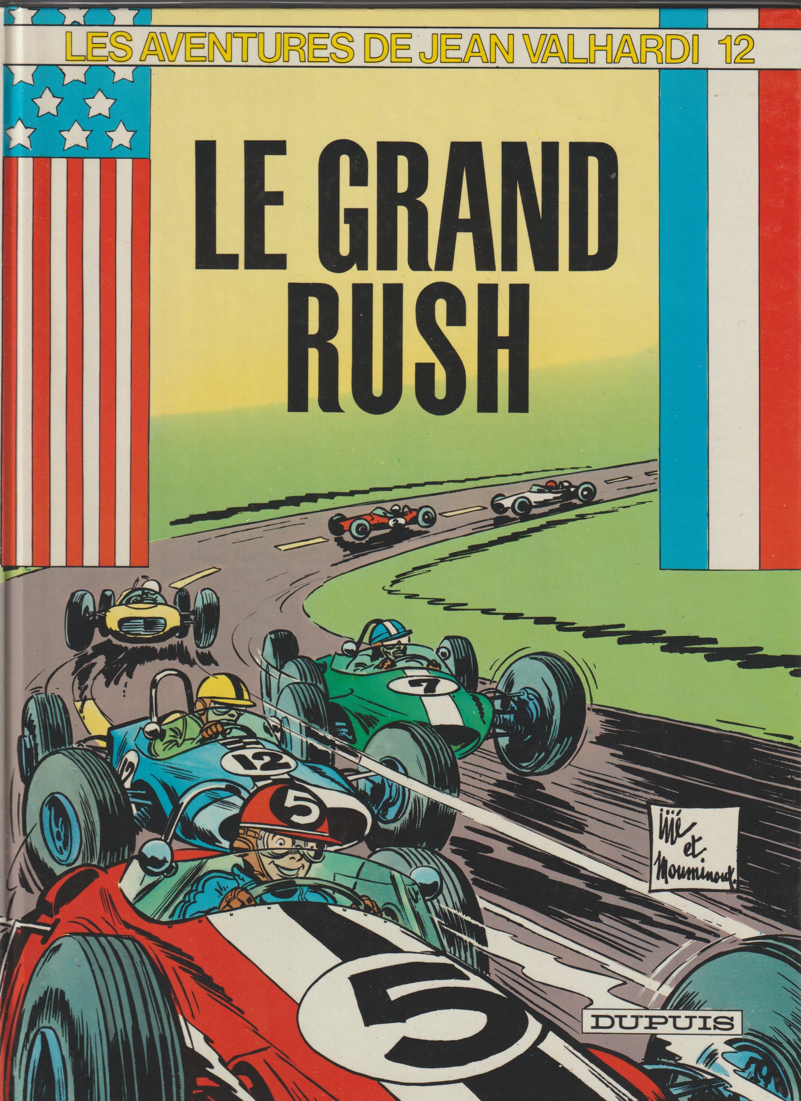 Bd - Les aventures de Jean Valhardi - Le grand rush - Tome 12 - Jijé - RE - 1985 - TTBE - Dupuis