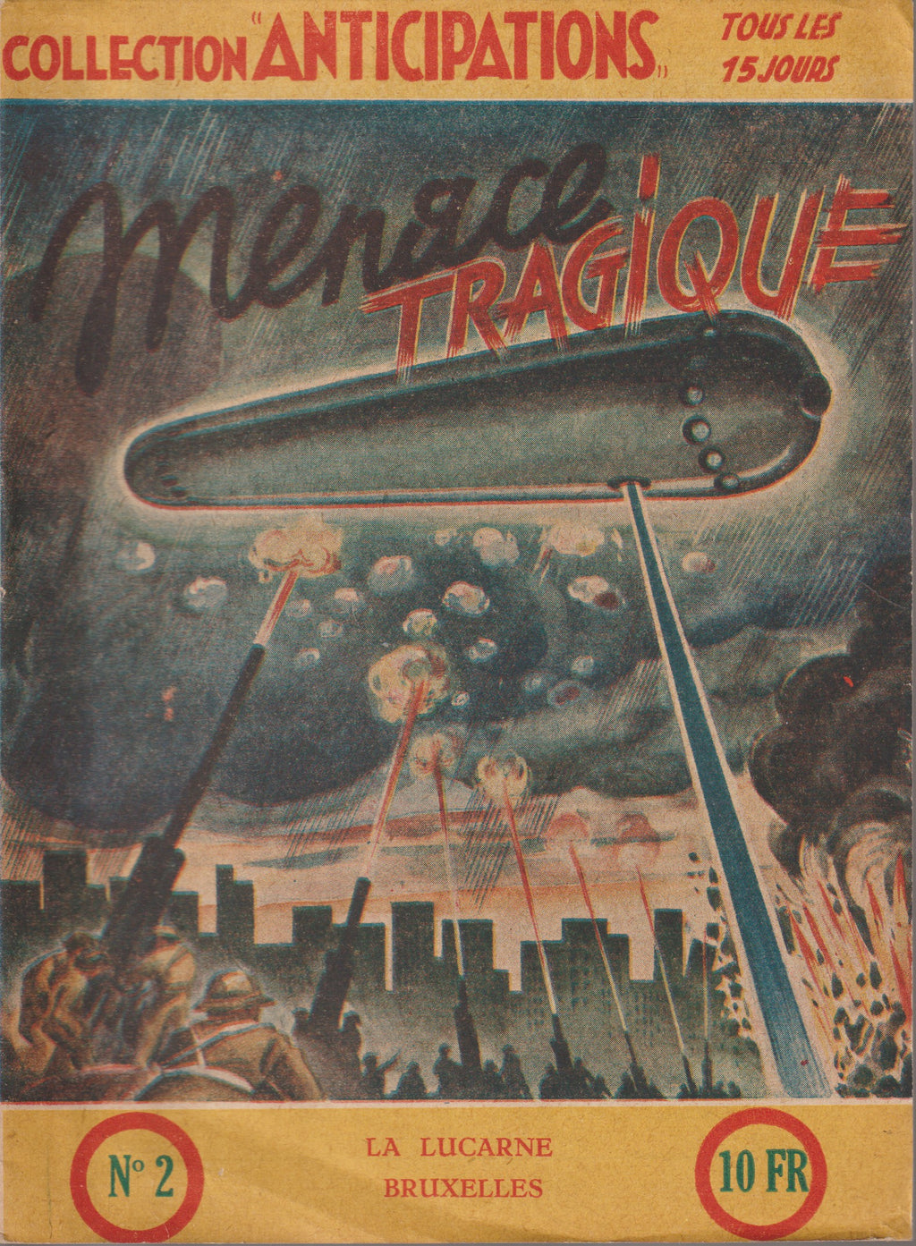 Livre science-fiction - Collection Anticipations - Livrets 1 à 13  - EO - 1945/1946- TBE- La Lucarne