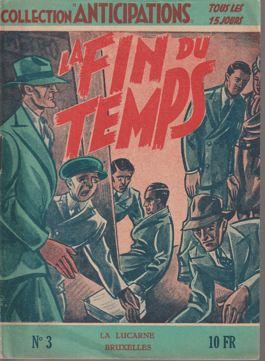 Livre science-fiction - Collection Anticipations - Livrets 1 à 13  - EO - 1945/1946- TBE- La Lucarne