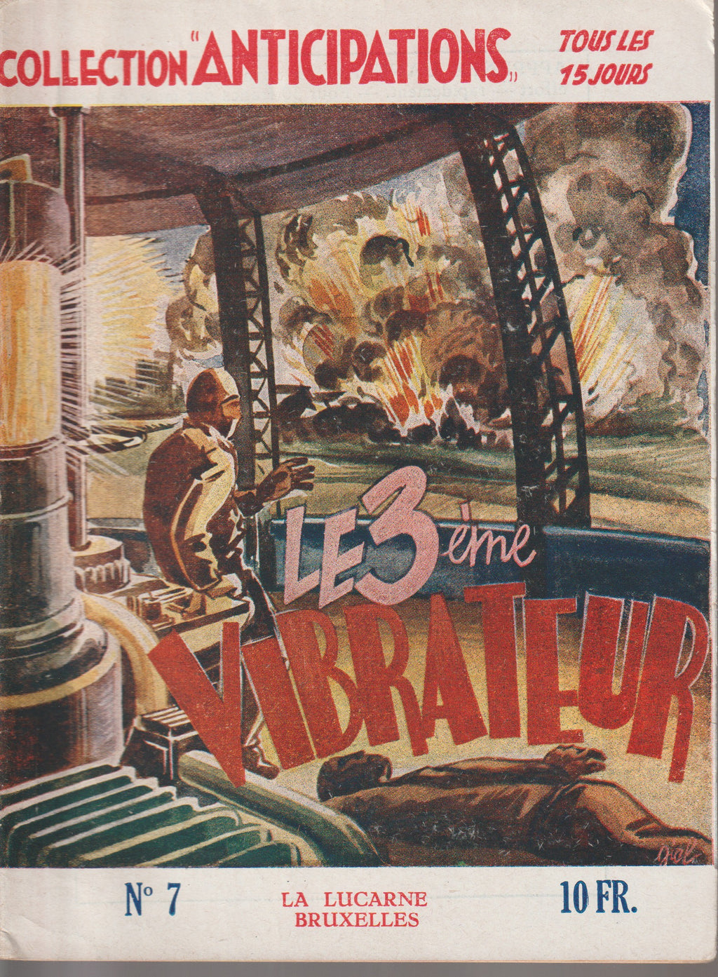 Livre science-fiction - Collection Anticipations - Livrets 1 à 13  - EO - 1945/1946- TBE- La Lucarne