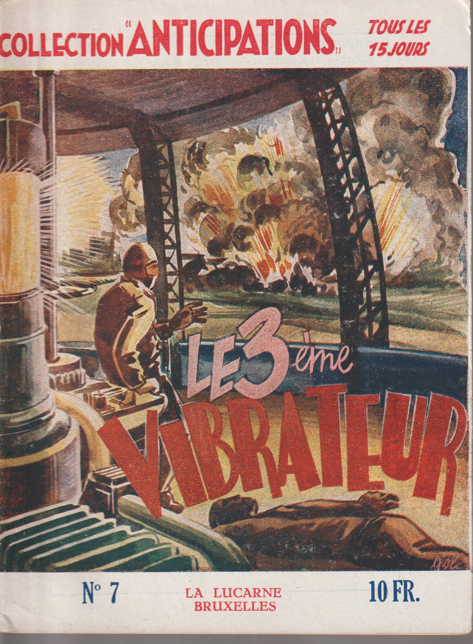 Livre science-fiction - Collection Anticipations - Livrets 1 à 13  - EO - 1945/1946- TBE- La Lucarne