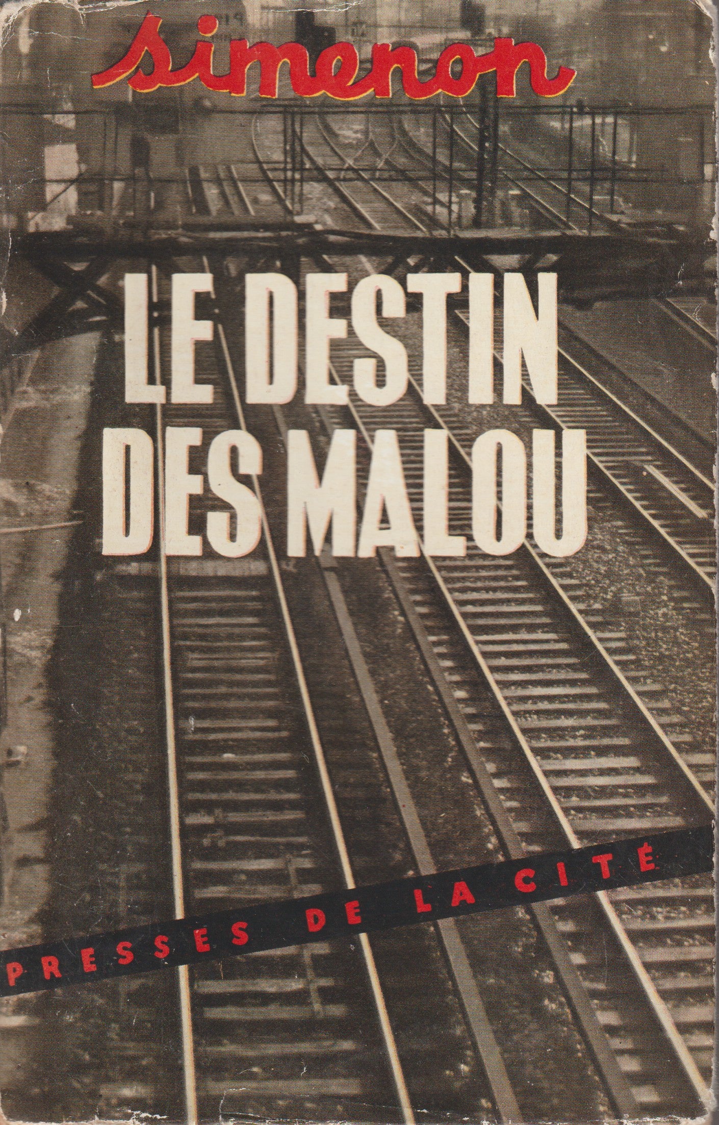 Livre - Georges Simenon - Le destin des malous - RE - 1951 - TBE - Presse de la cité