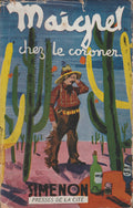 Livre - Georges Simenon - Maigret chez le coroner - EO - 1949 - BE - Presse de la cité