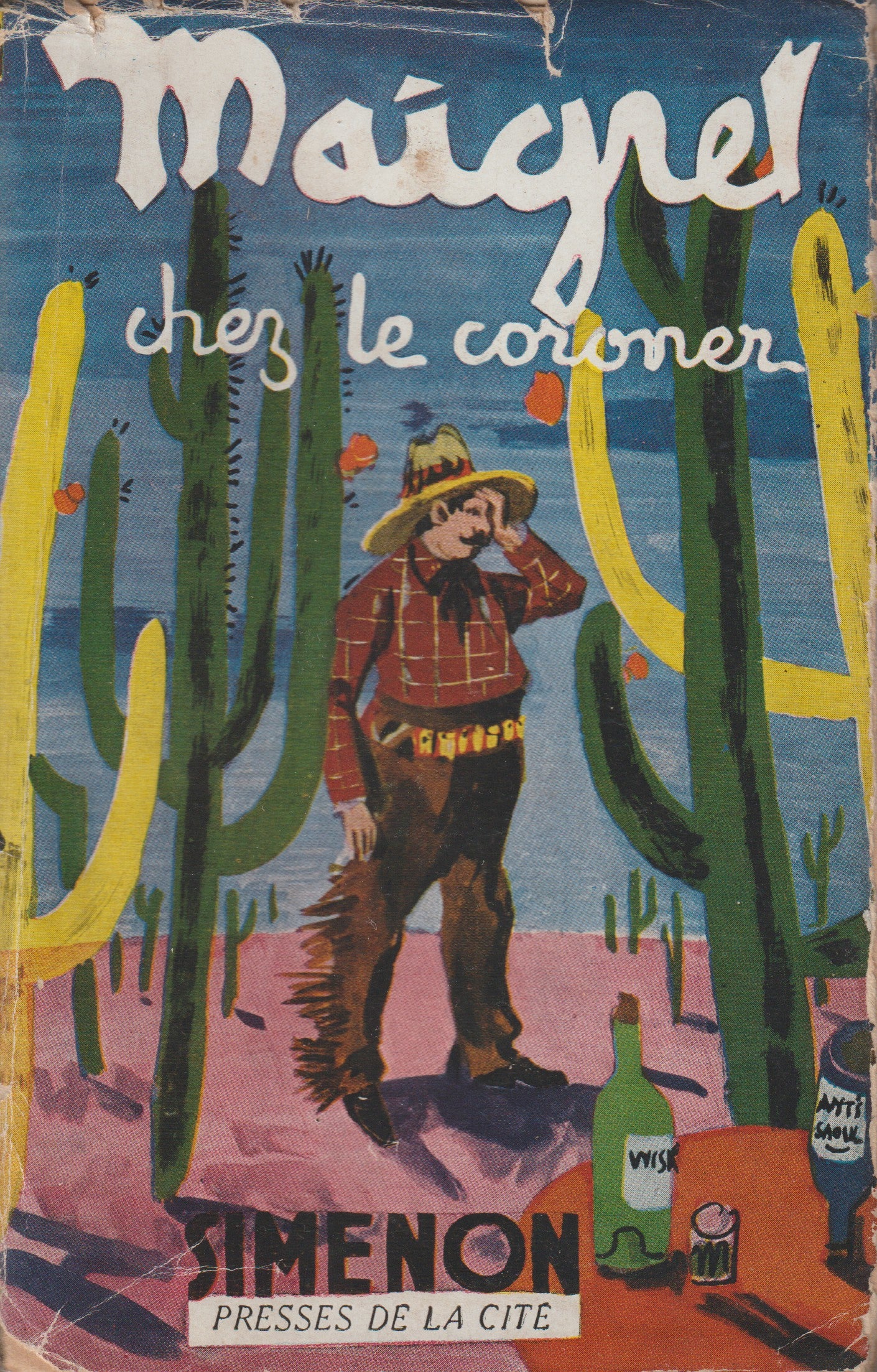 Livre - Georges Simenon - Maigret chez le coroner - EO - 1949 - BE - Presse de la cité